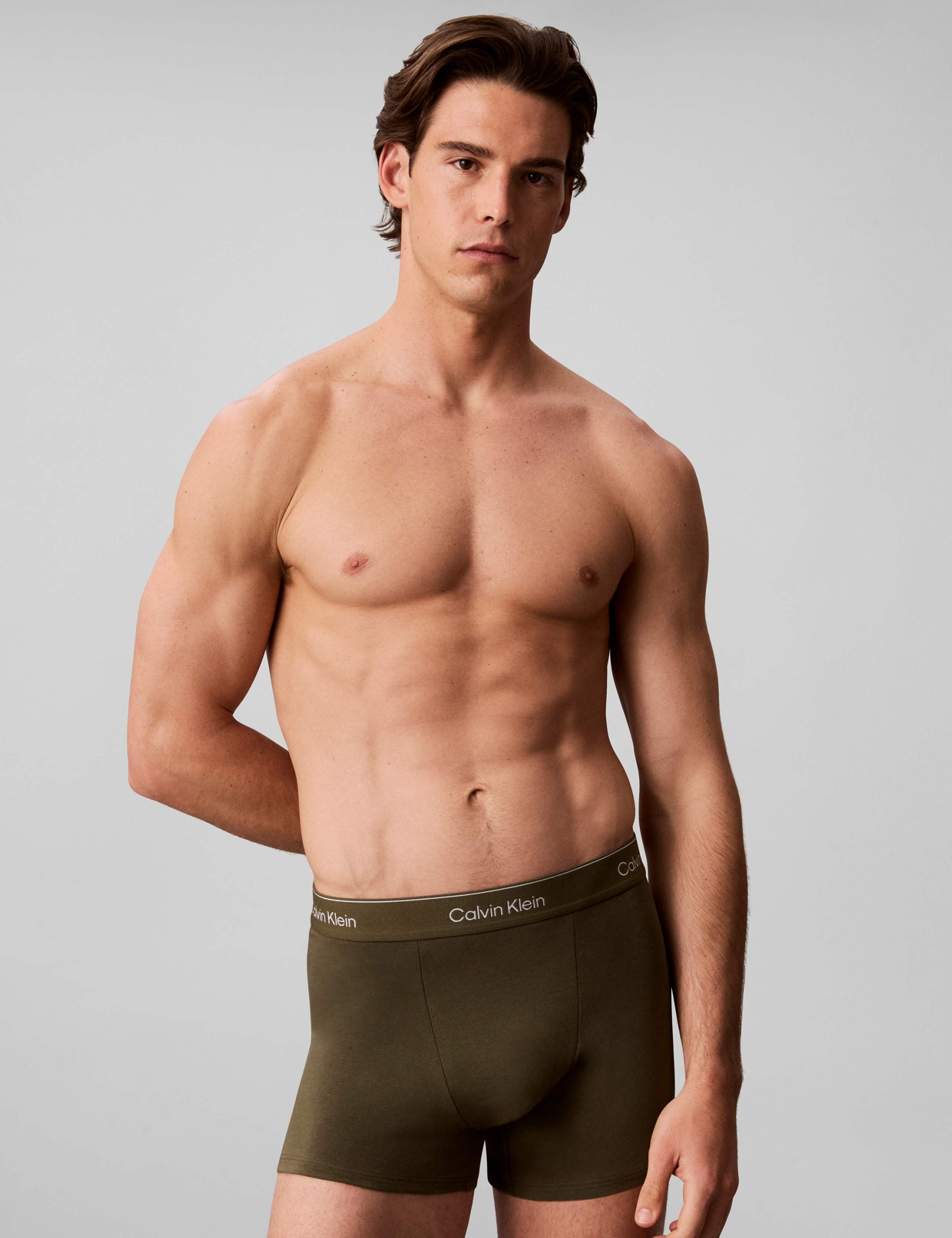 3 Pack Icon Cotton Stretch Relaxed Trunks 4 of 6