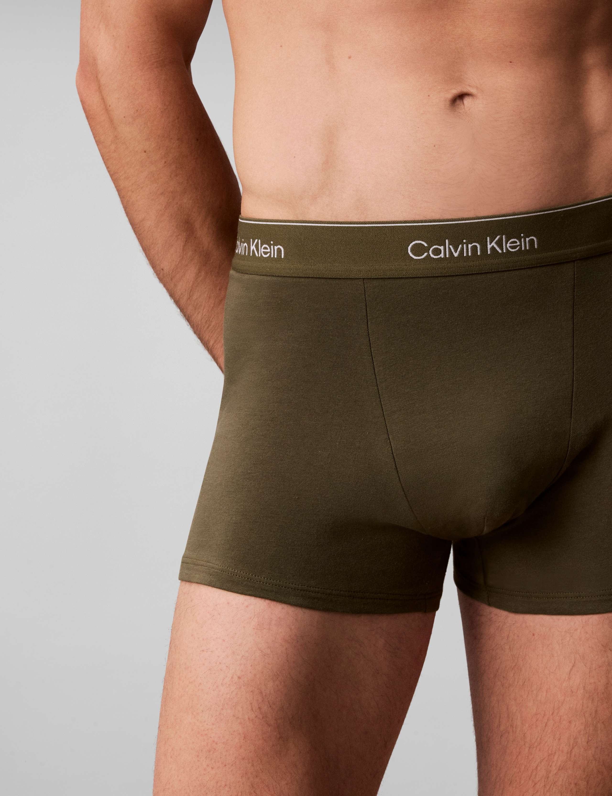 3 Pack Icon Cotton Stretch Relaxed Trunks 6 of 6