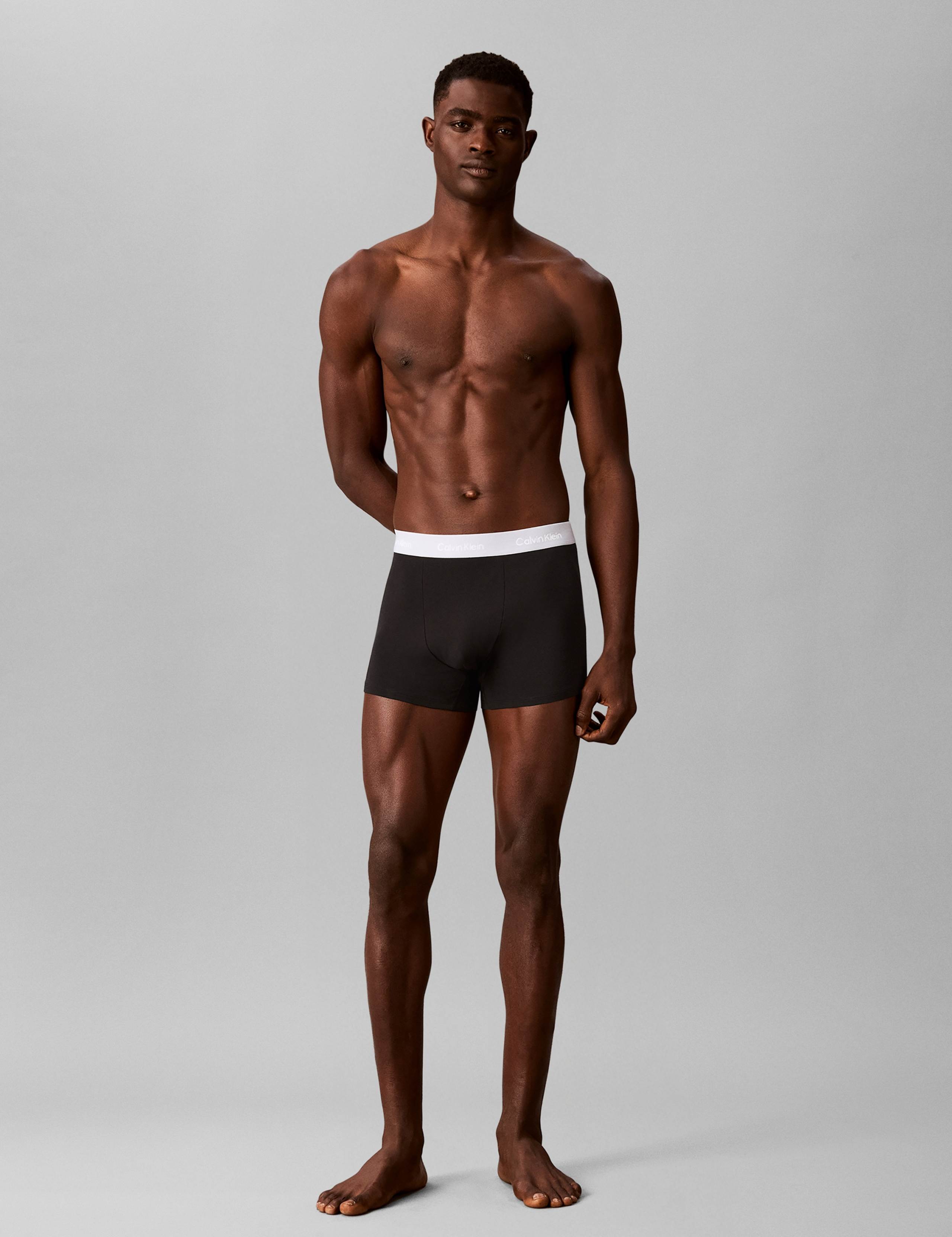 3 Pack Icon Cotton Stretch Relaxed Trunks 2 of 6