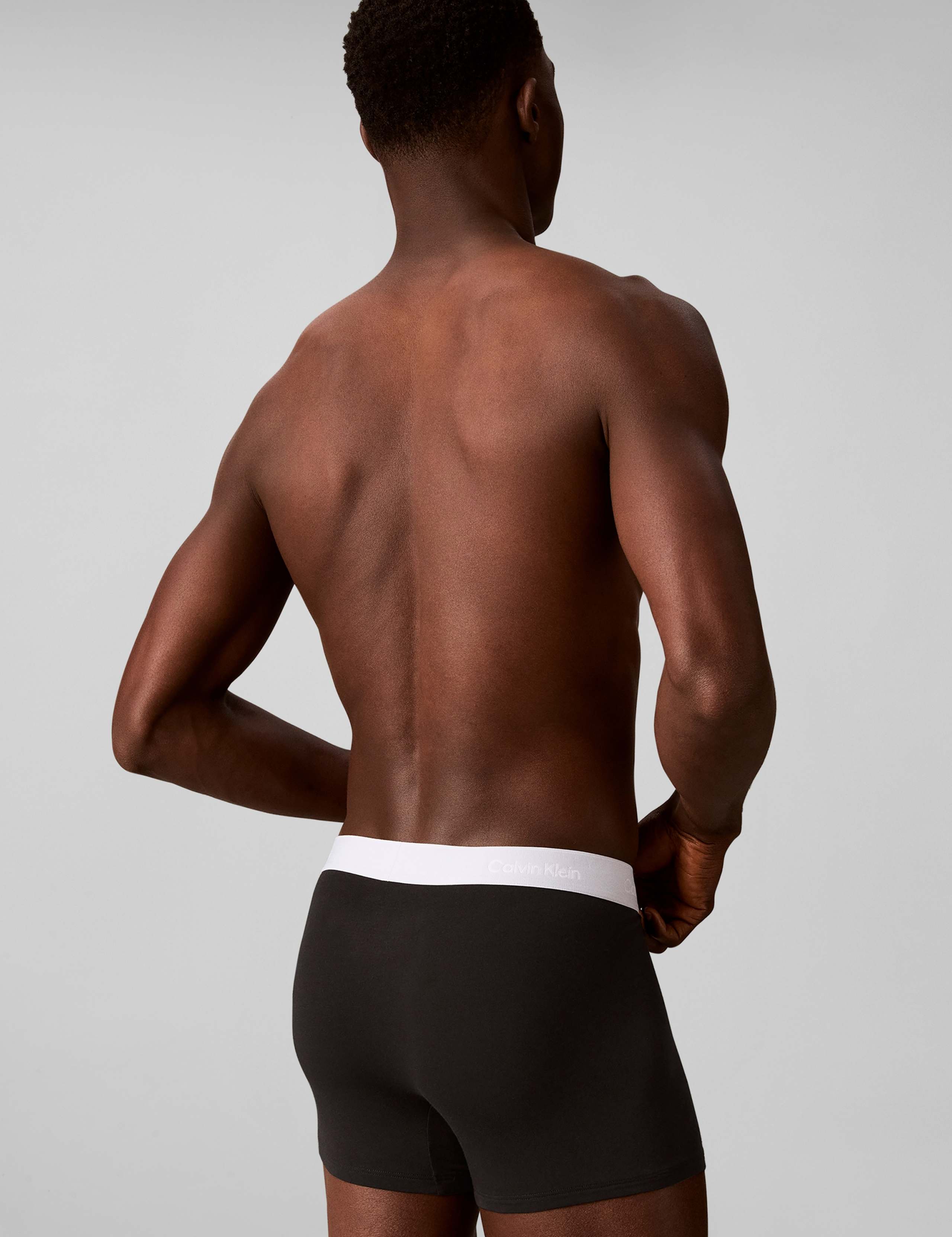 3 Pack Icon Cotton Stretch Relaxed Trunks 3 of 6
