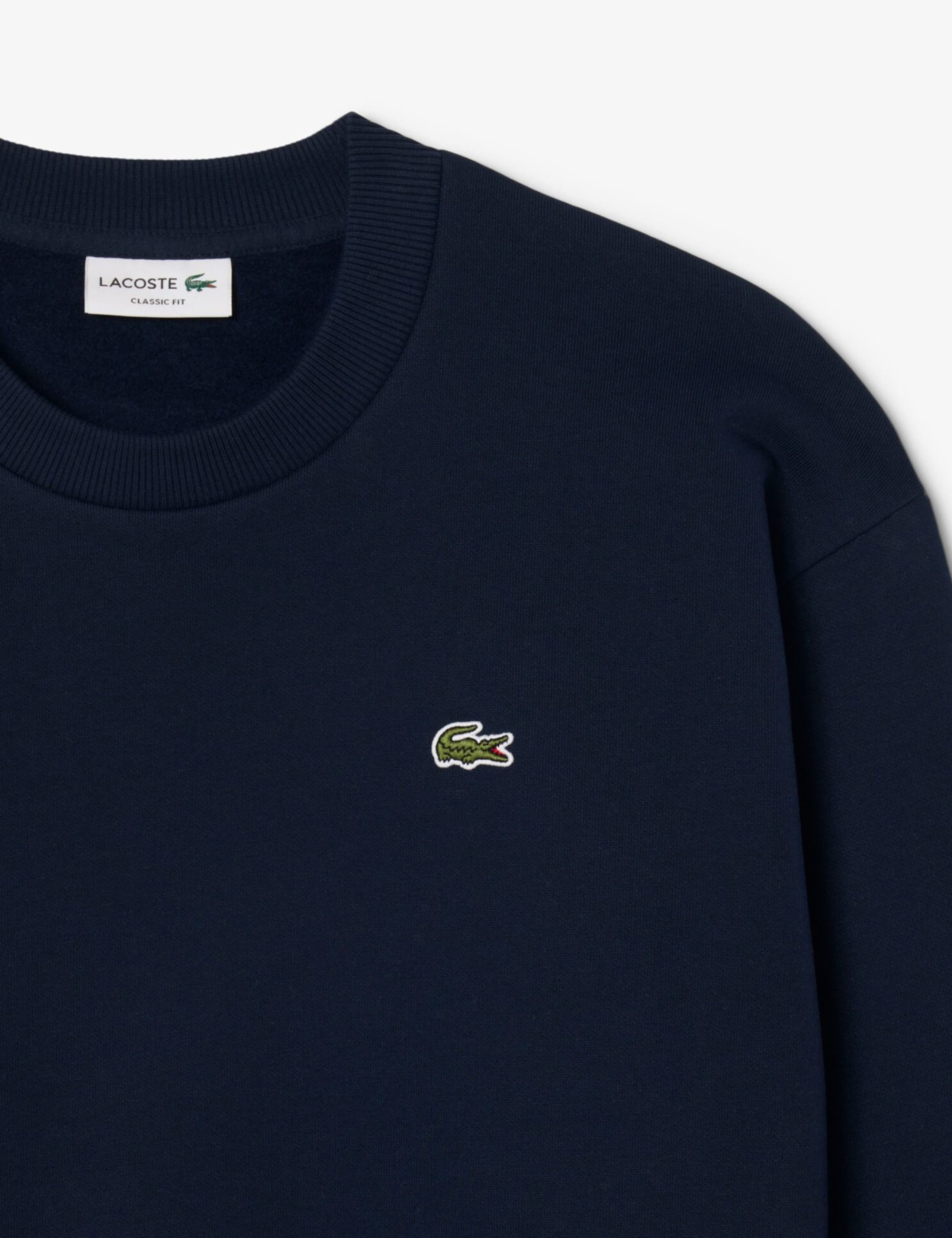 Brushed Cotton Fleece Crew Neck Sweatshirt 2 of 3