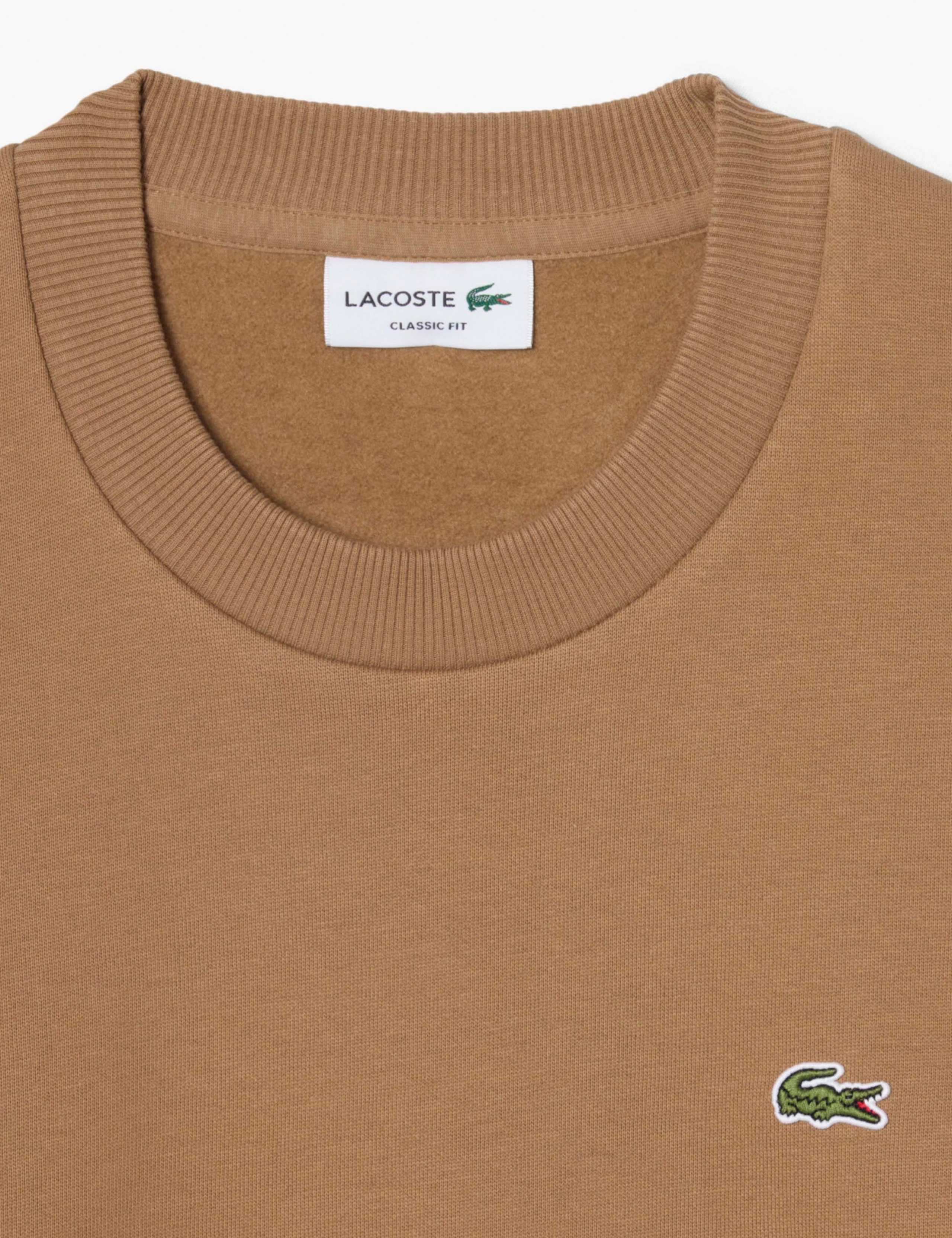 Brushed Cotton Fleece Crew Neck Sweatshirt 6 of 7