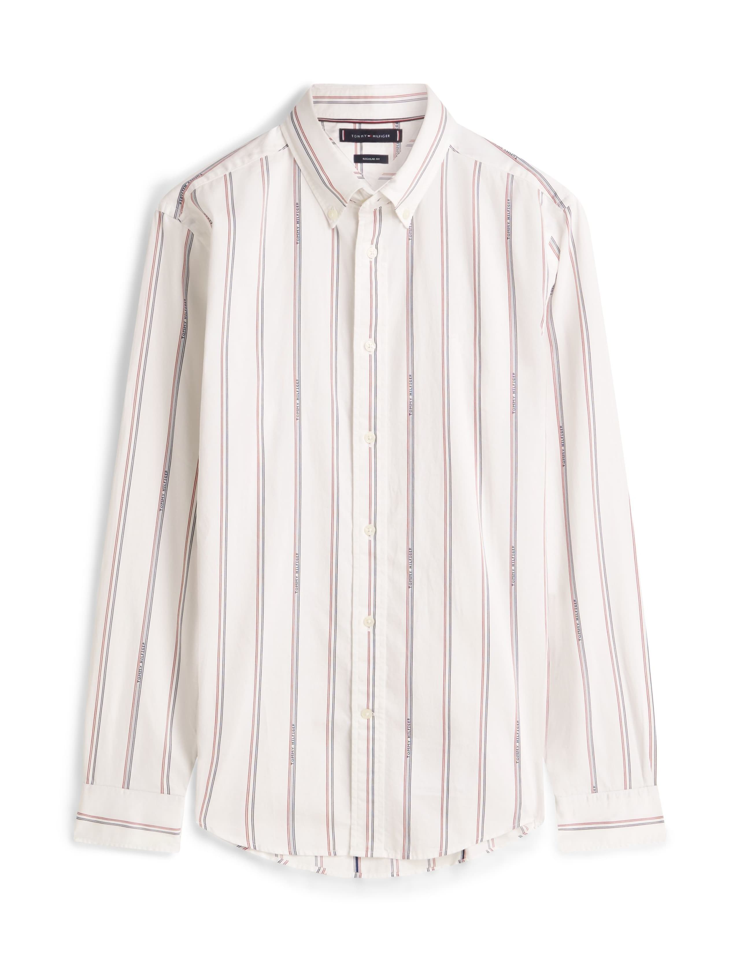 Pure Cotton Jacquard Striped Oxford Shirt 2 of 5