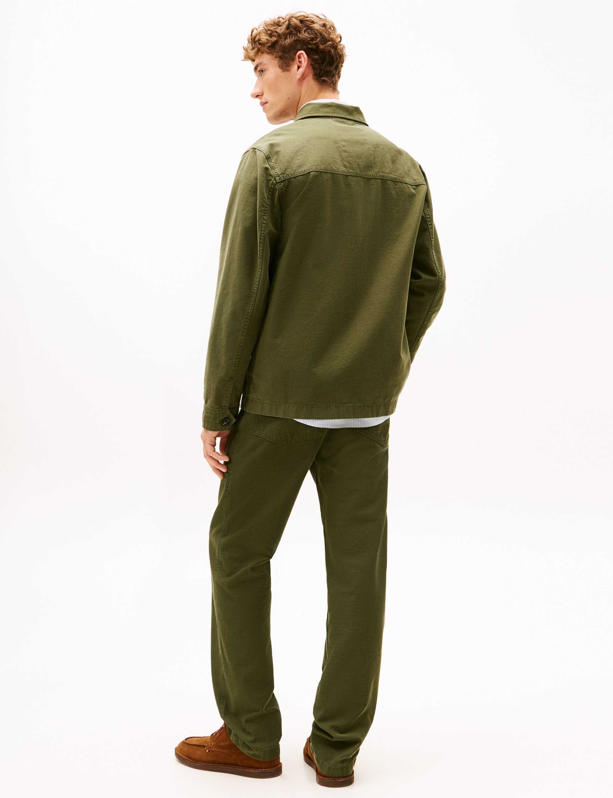 Pure Cotton Garment Dyed Utility Shacket 4 of 5