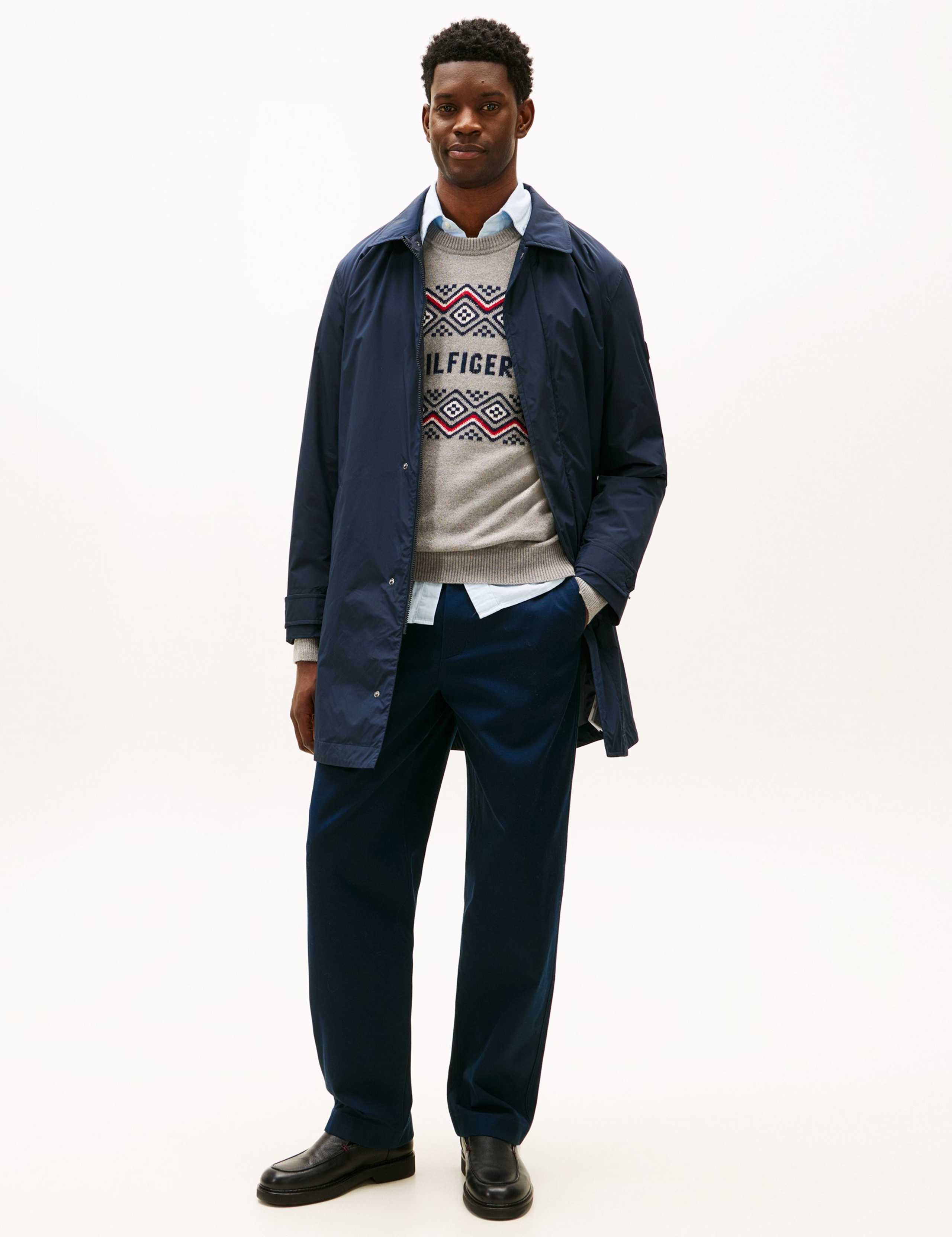 Packable Lightweight Water Repellent Car Coat 1 of 5