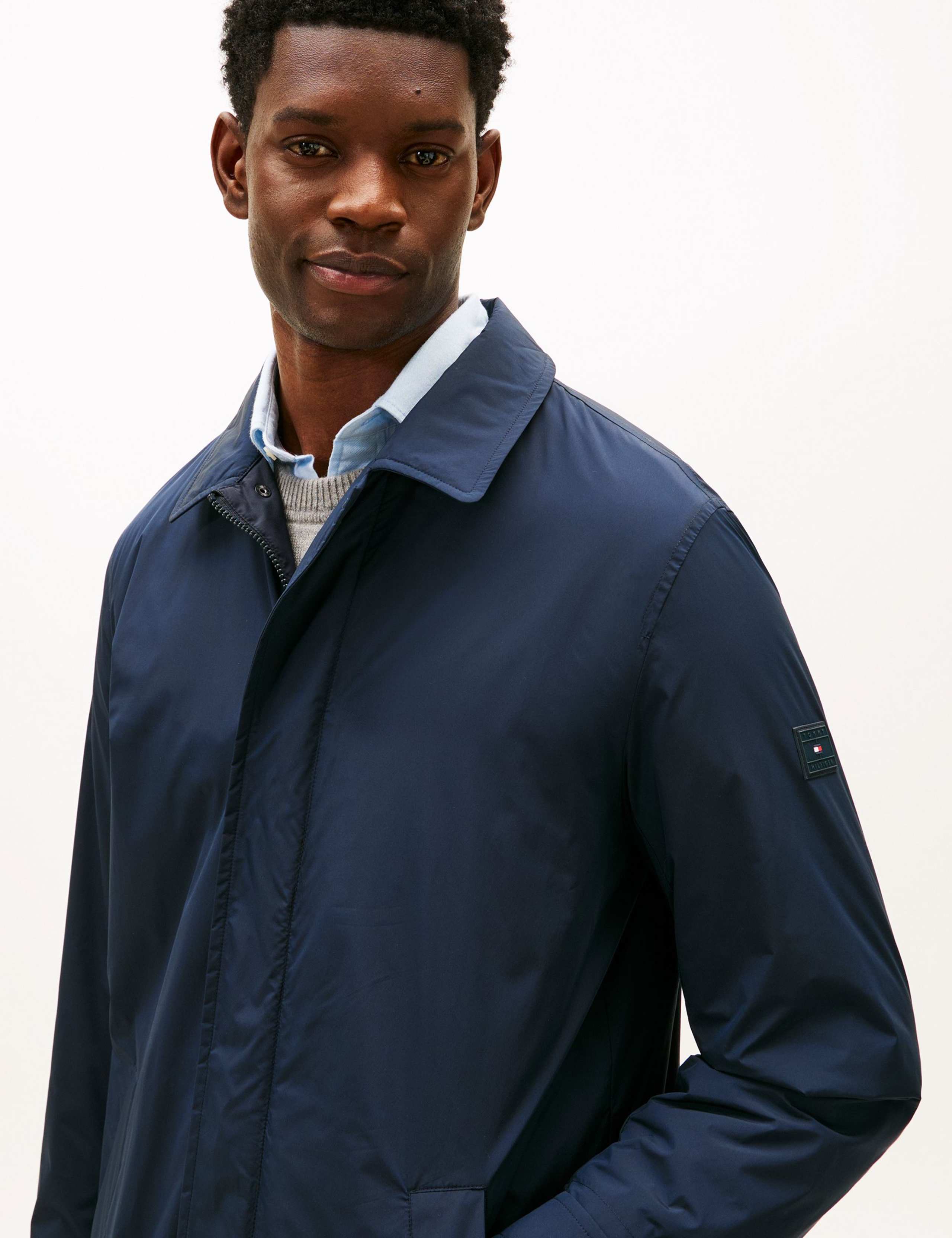 Packable Lightweight Water Repellent Car Coat 2 of 5