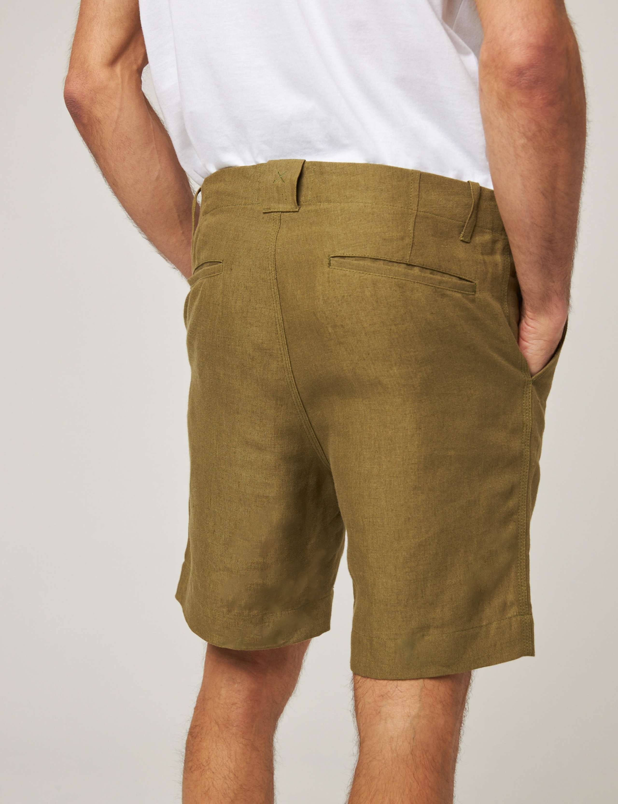 Pure Linen Regular Fit Lightweight Shorts 4 of 4