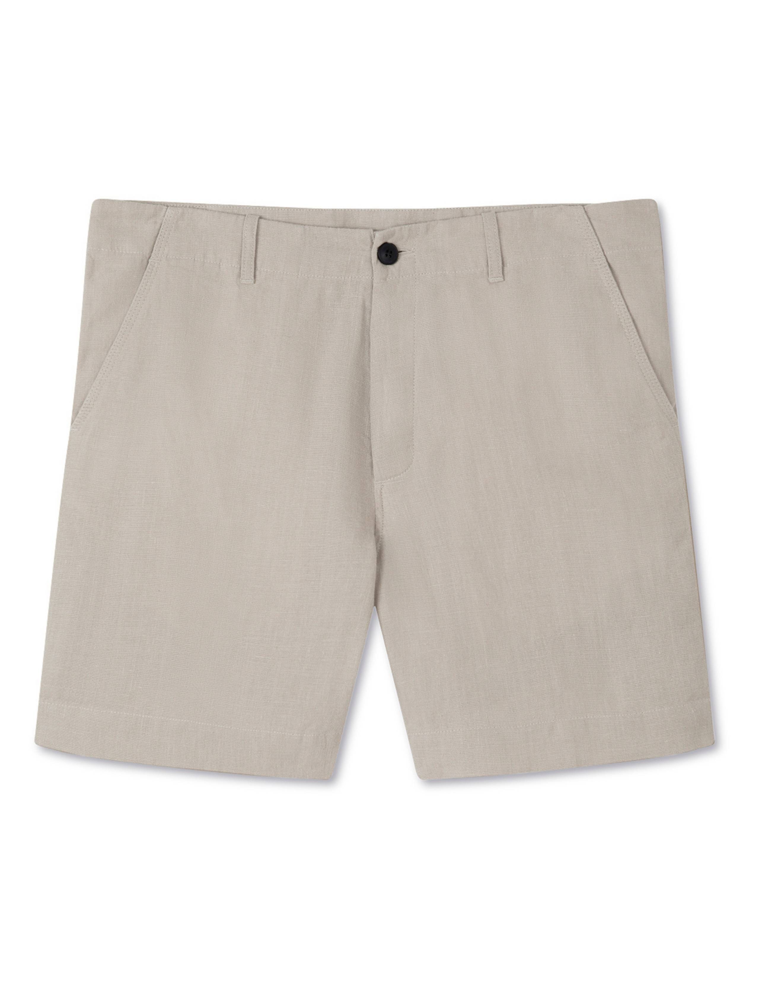 Pure Linen Regular Fit Lightweight Shorts 2 of 4