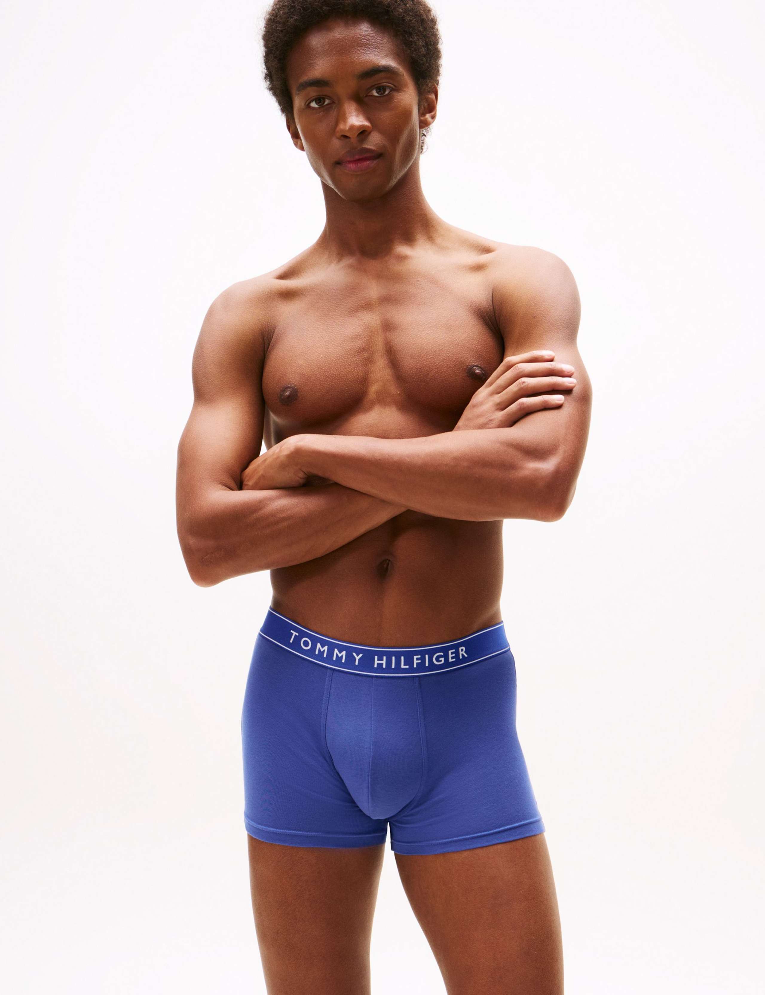 Everyday Essentials 3 Pack Cotton Rich Trunks 5 of 6