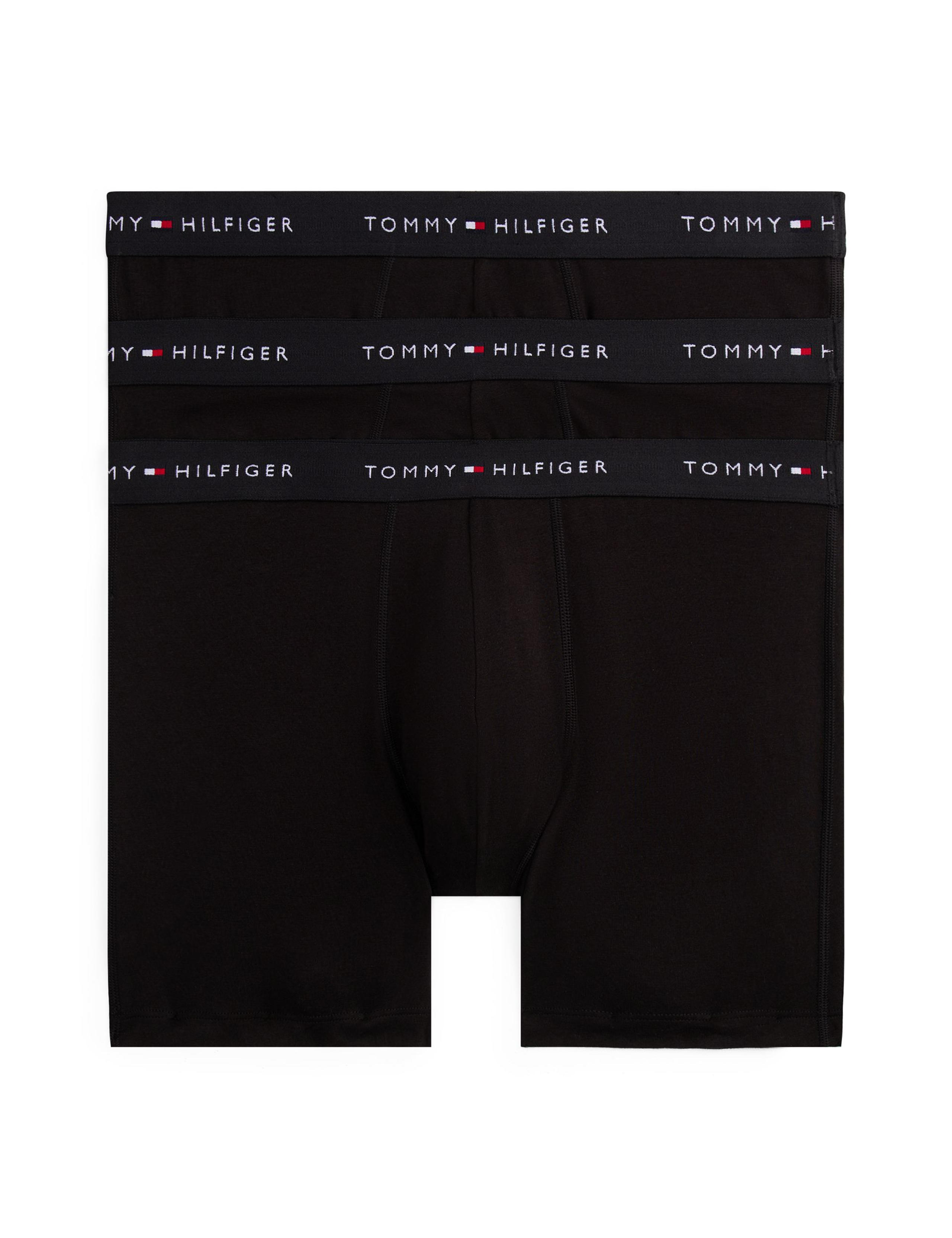 3 Pack Signature Logo Cotton Rich Boxer Briefs 1 of 5