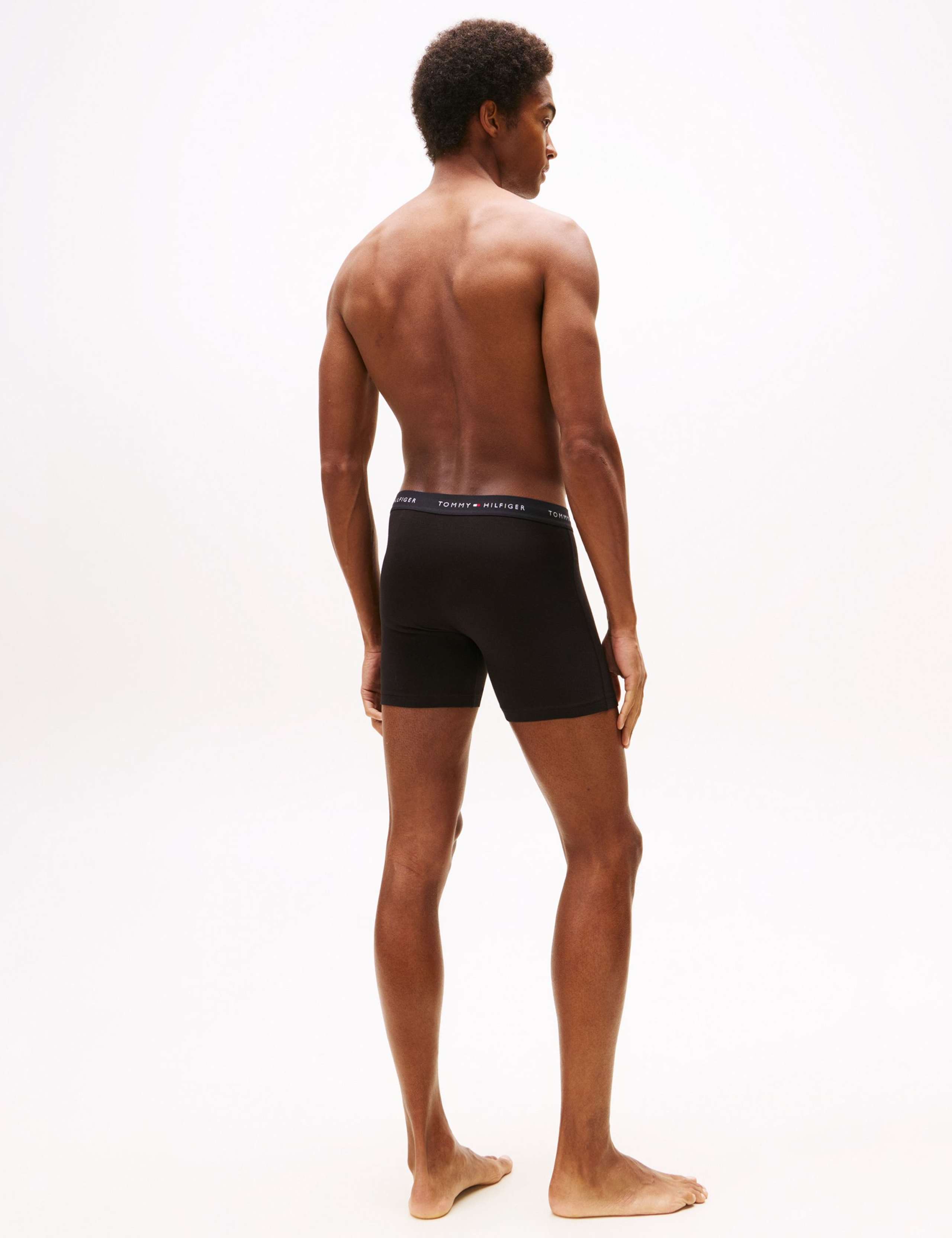 3 Pack Signature Logo Cotton Rich Boxer Briefs 4 of 5