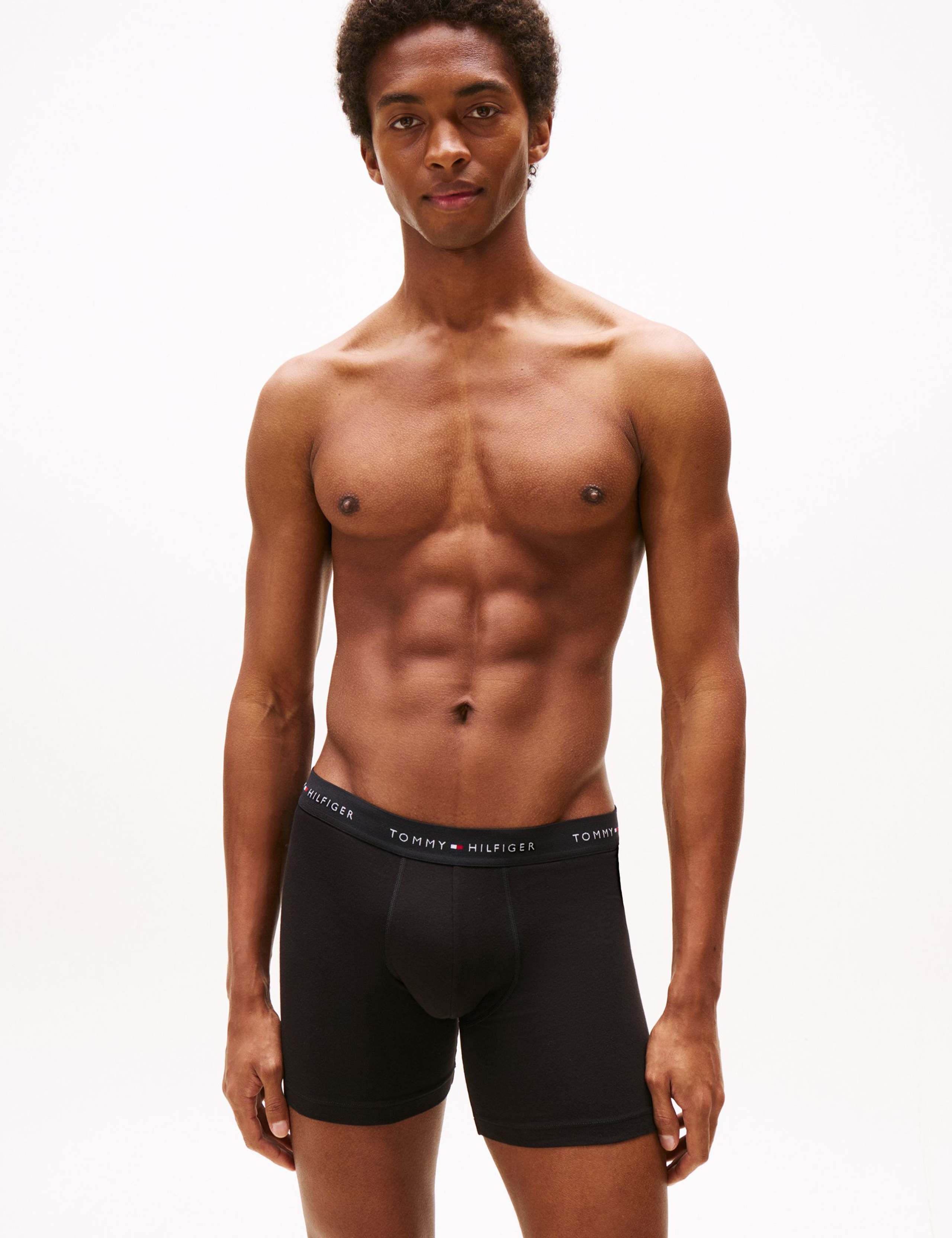 3 Pack Signature Logo Cotton Rich Boxer Briefs 5 of 5