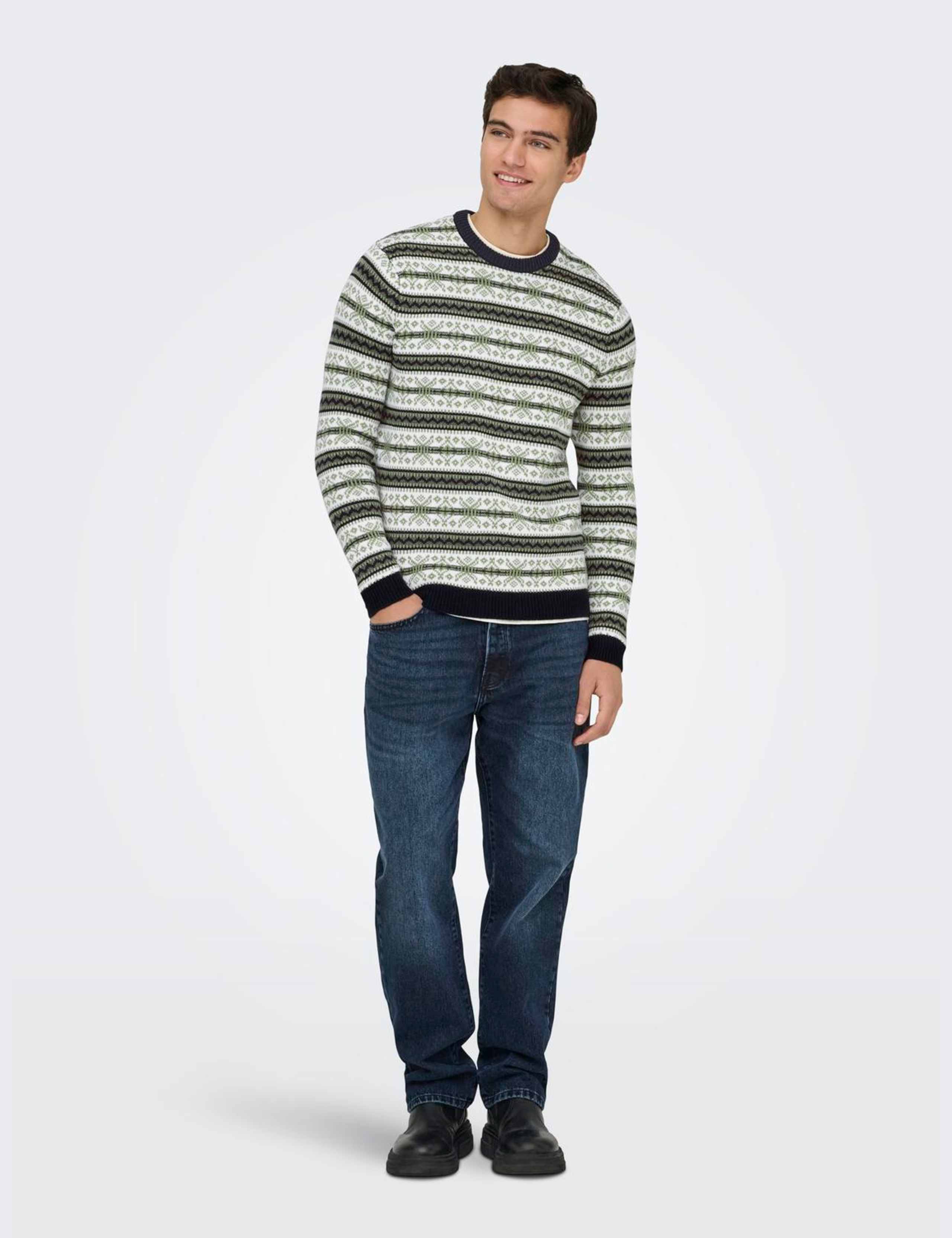 Cotton Rich Festive Crew Neck Jumper 3 of 6