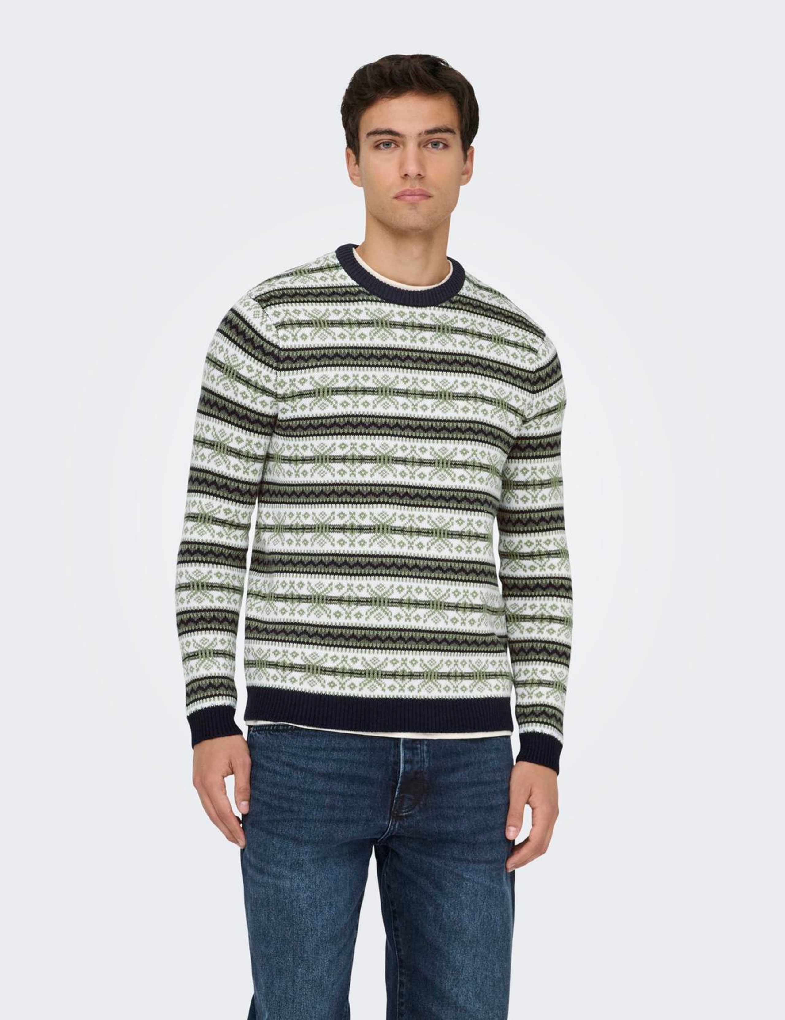 Cotton Rich Festive Crew Neck Jumper 5 of 6