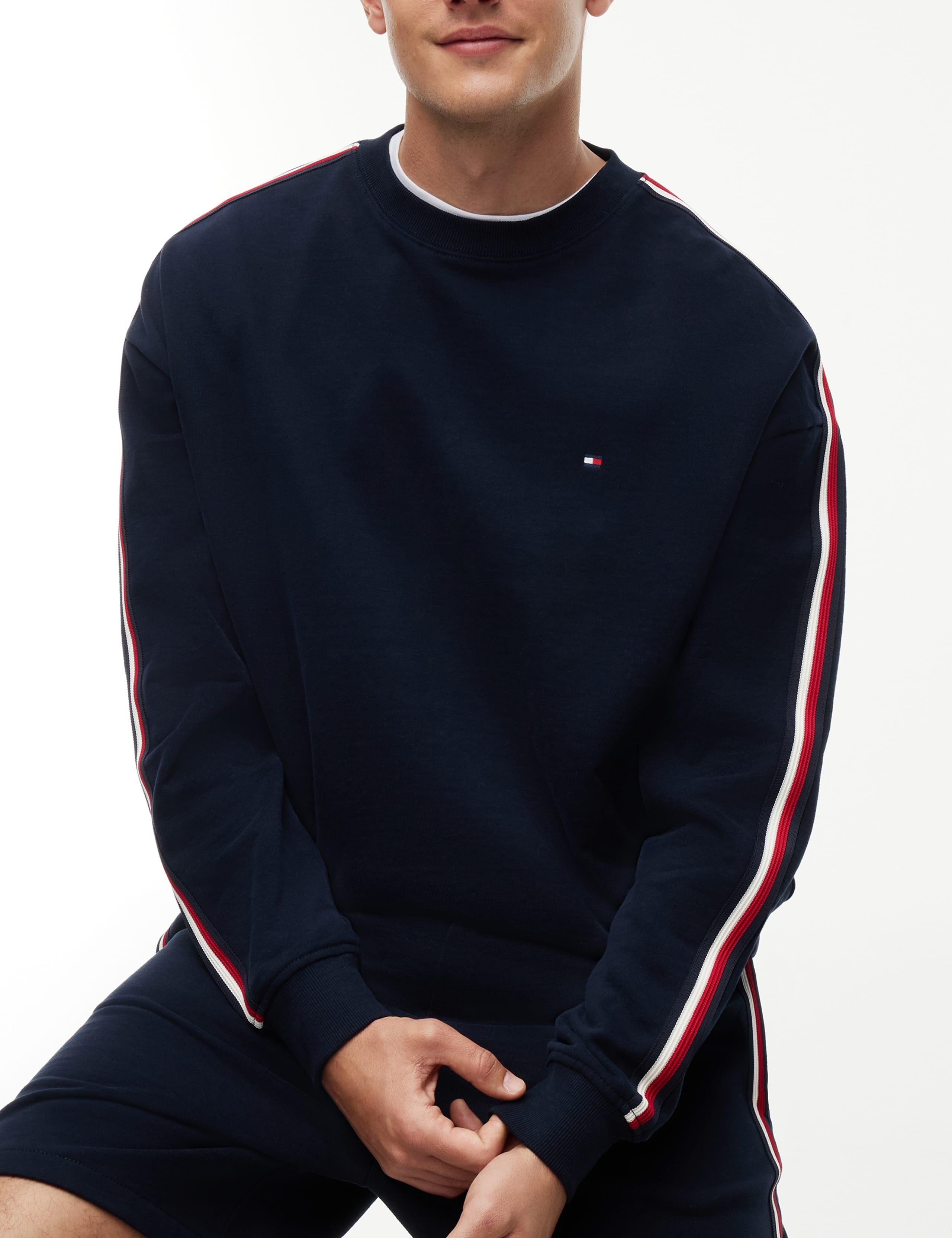 Pure Cotton Global Stripe Sweatshirt 5 of 5