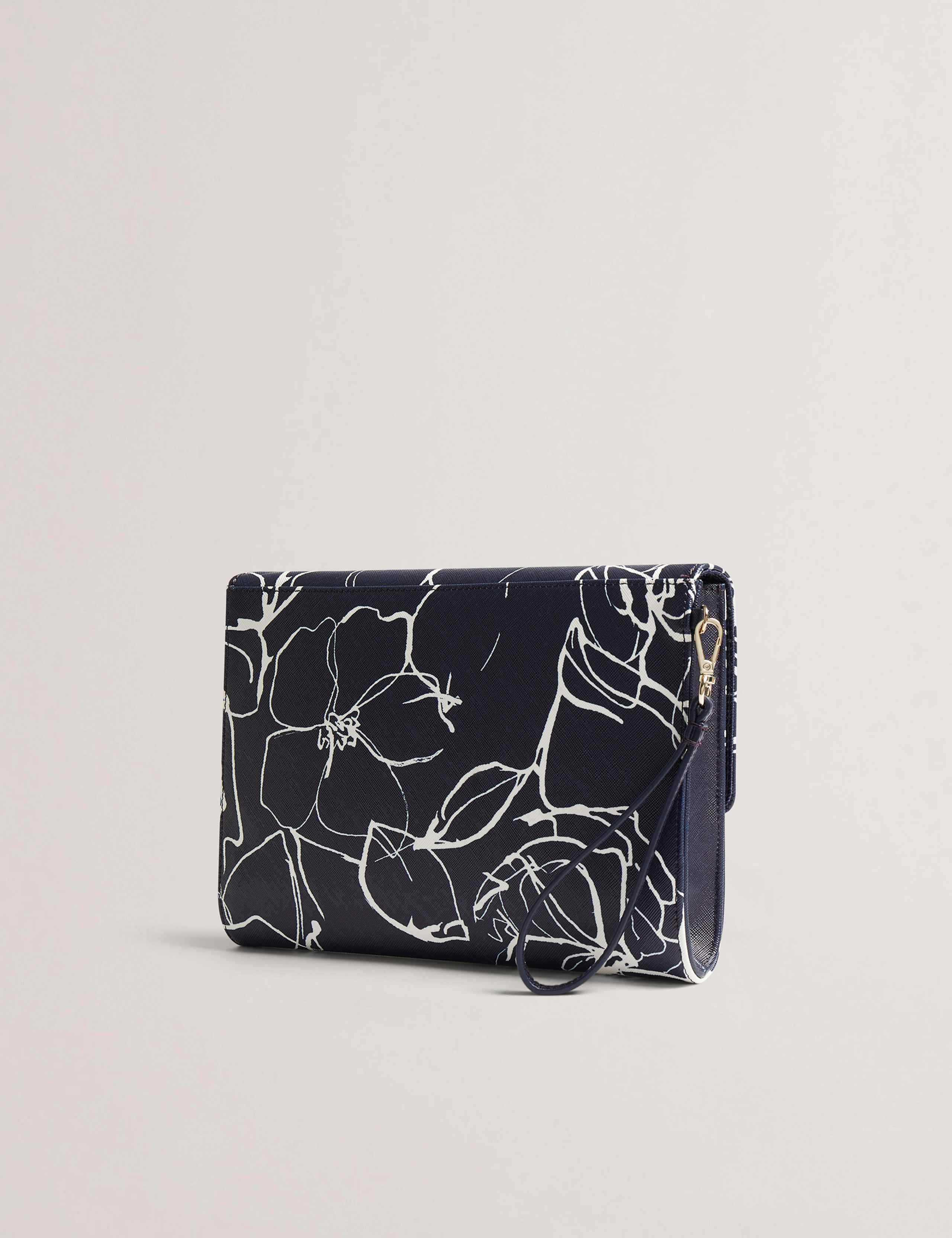 Floral Envelope Clutch Bag 2 of 4