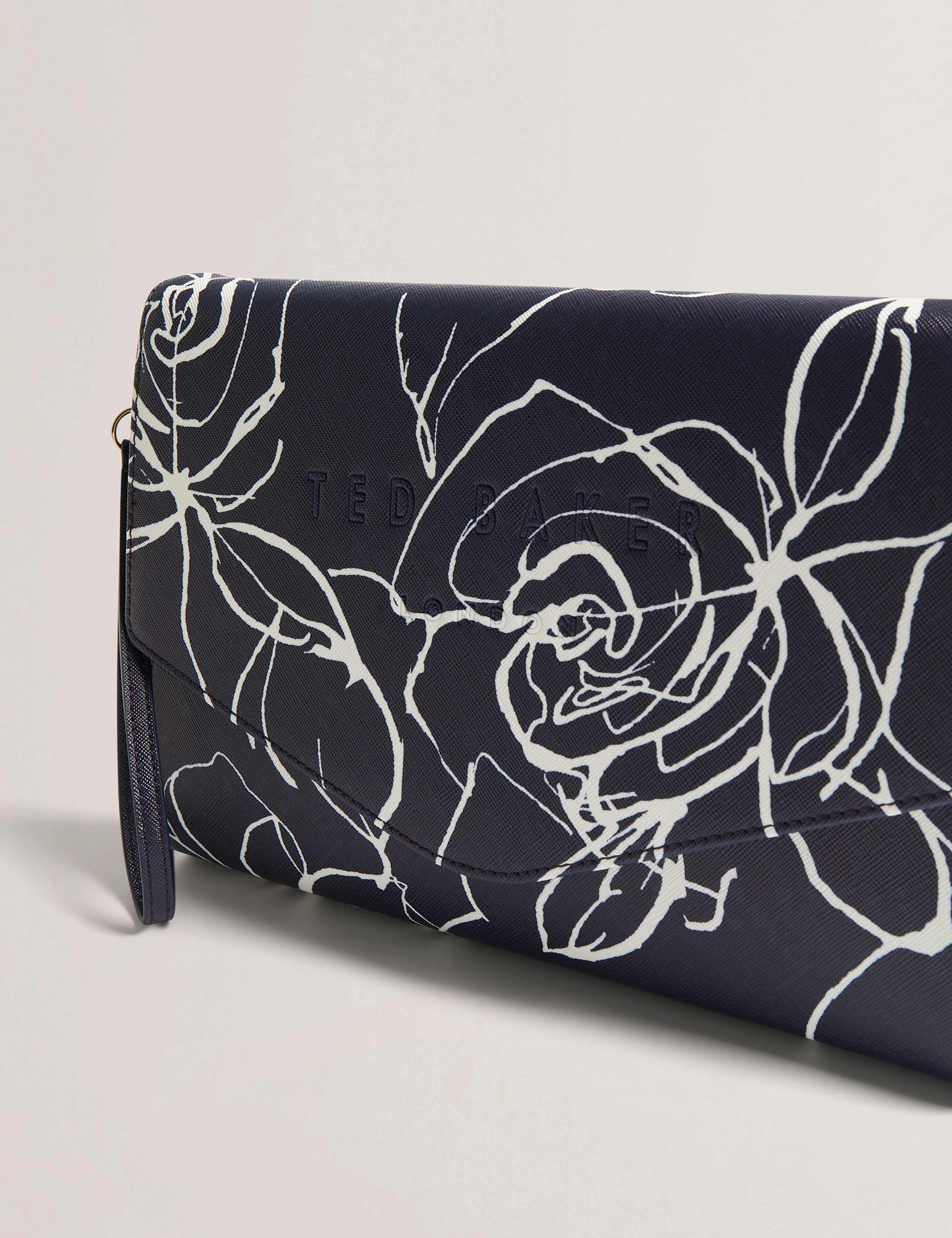 Floral Envelope Clutch Bag 3 of 4