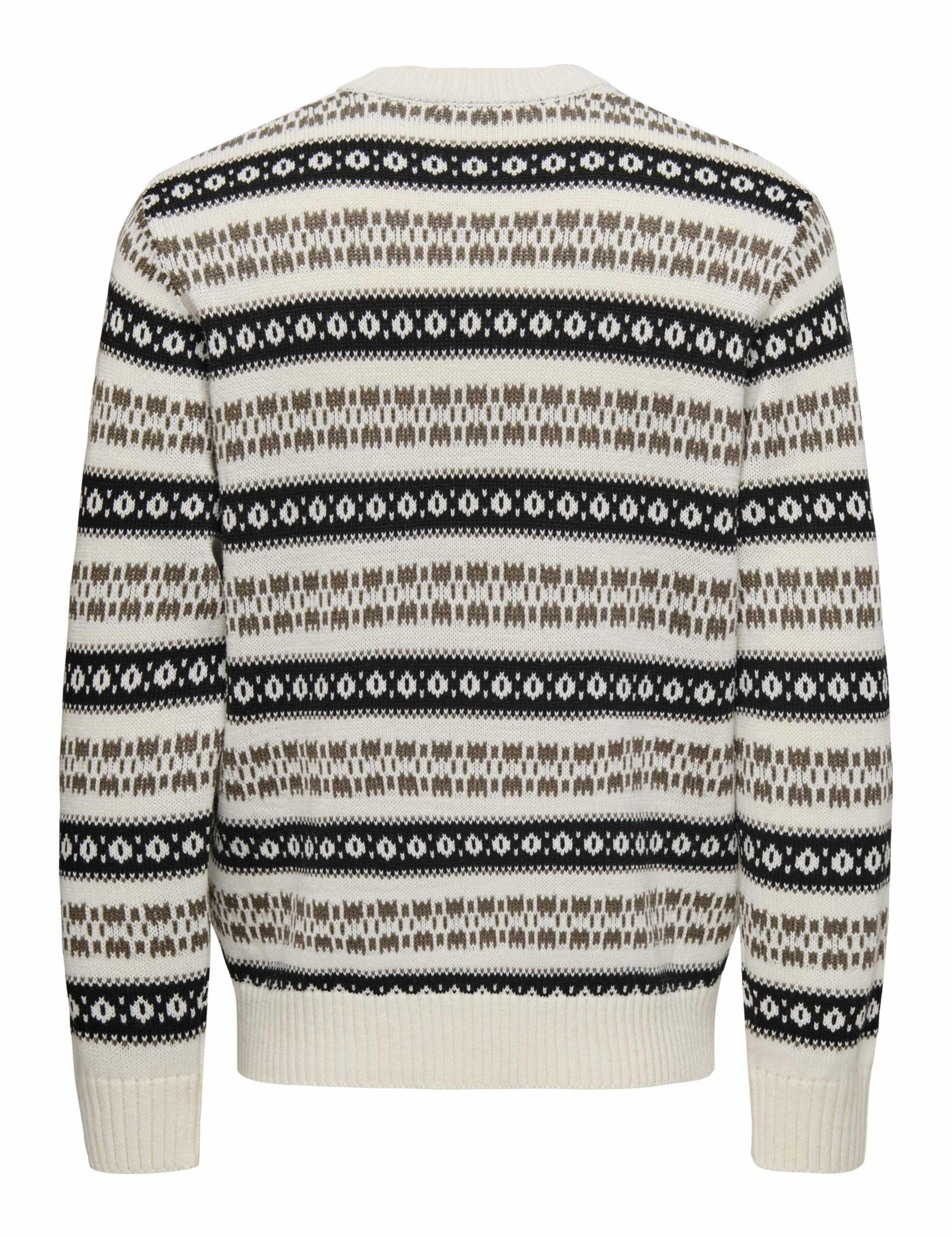 Cotton Rich Fair Isle Crew Neck Jumper 2 of 2