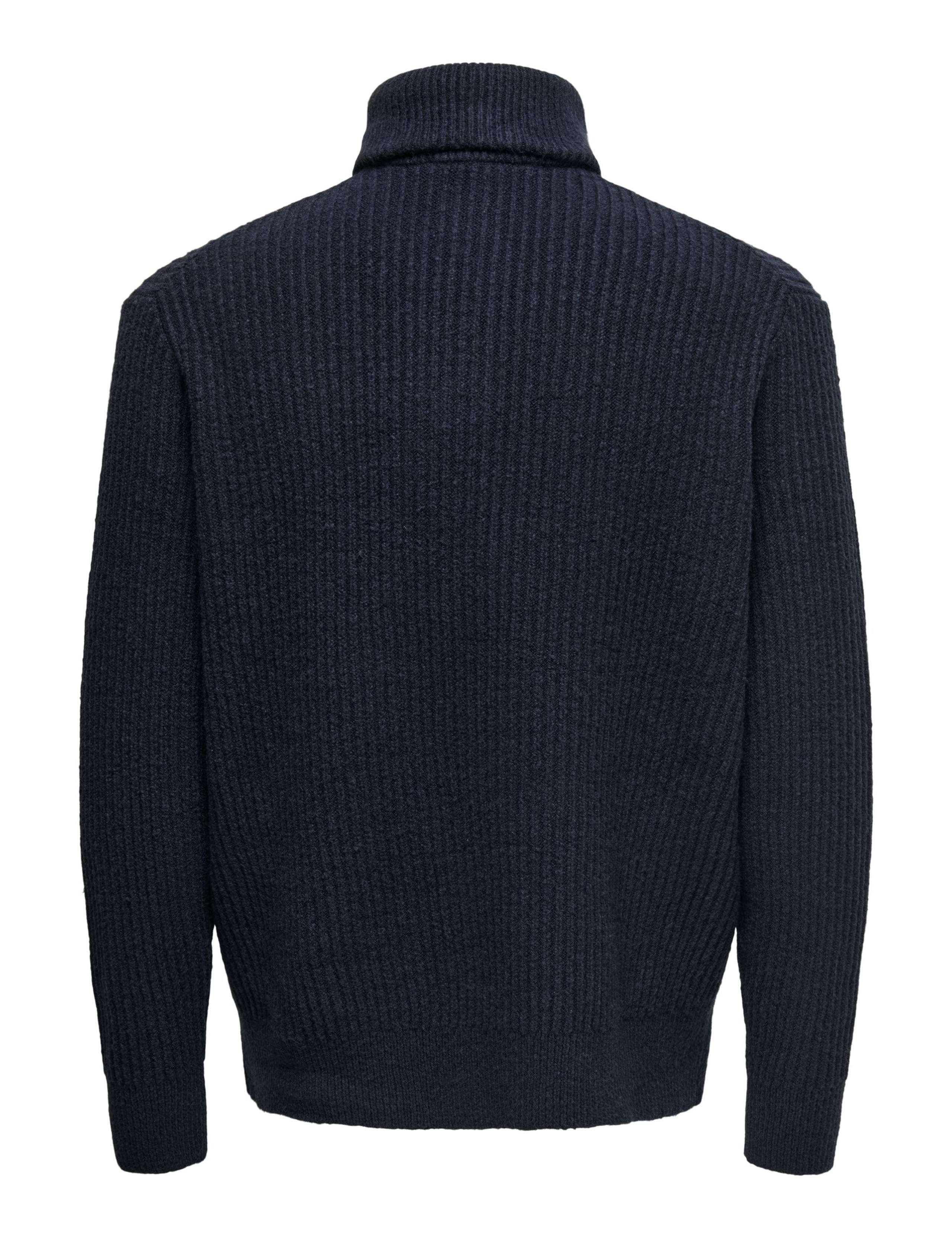 Cotton Rich Textured Half Zip Jumper 2 of 2