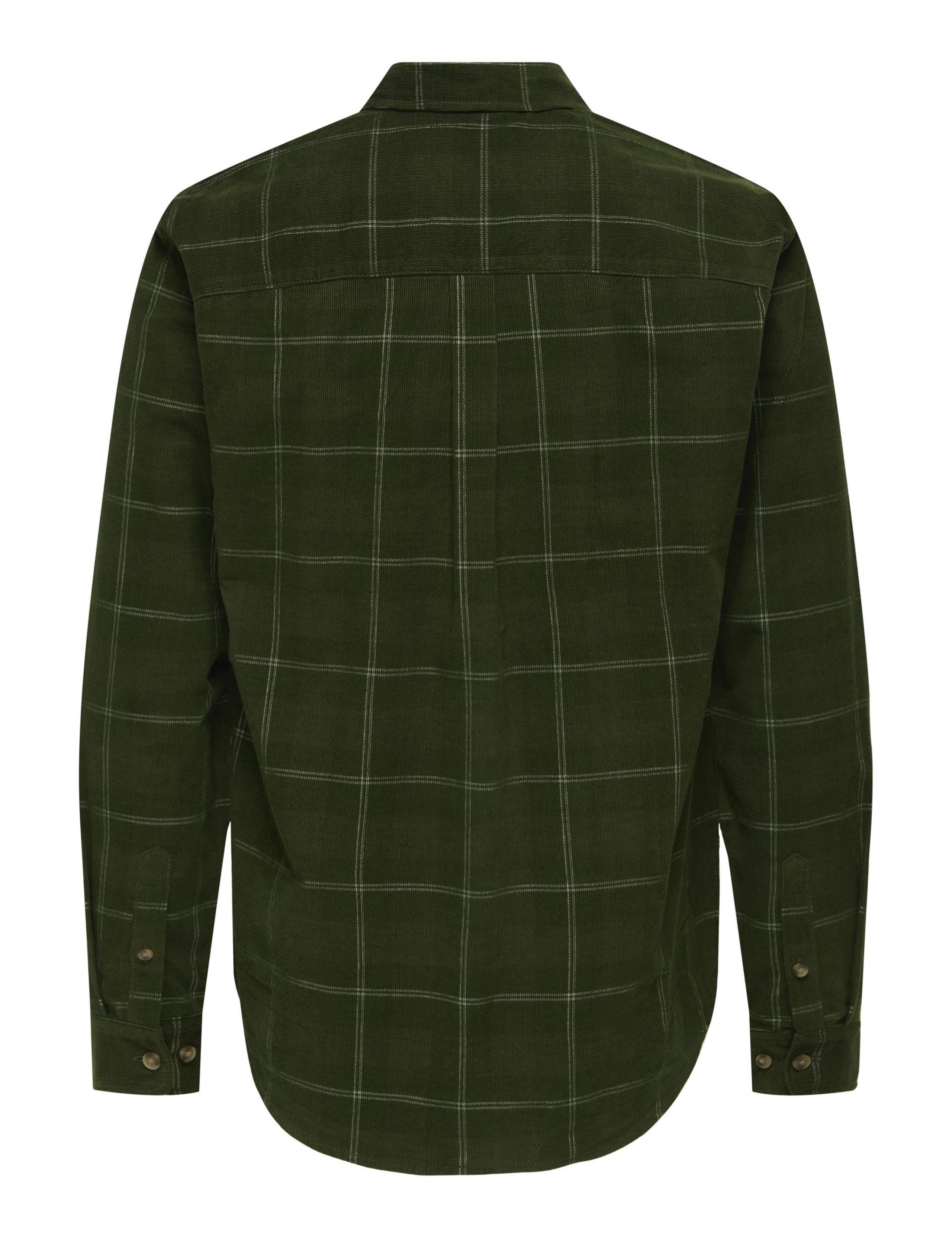 Regular Fit Corduroy Checked Shirt 2 of 2