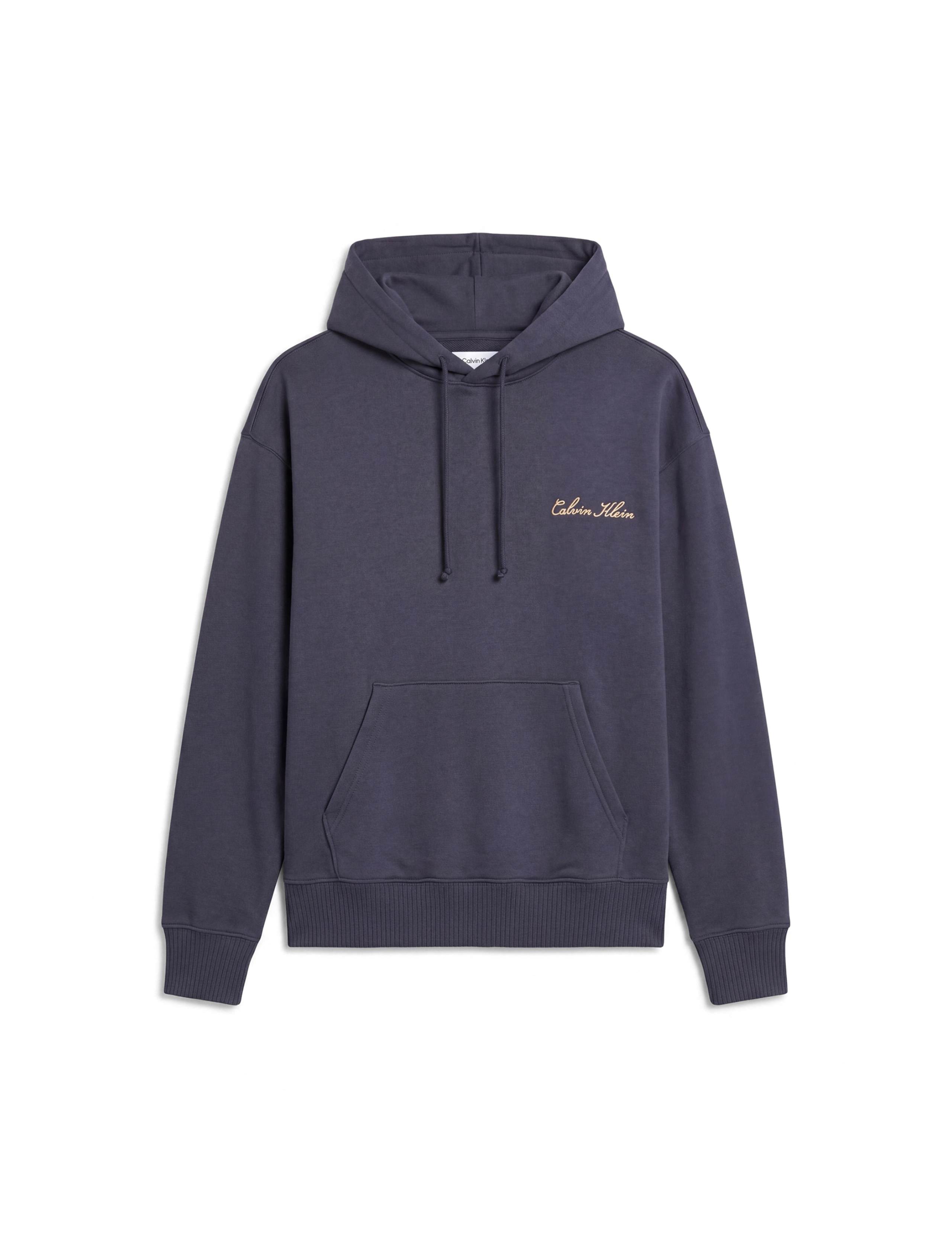Cotton Rich Script Logo Hoodie 2 of 6