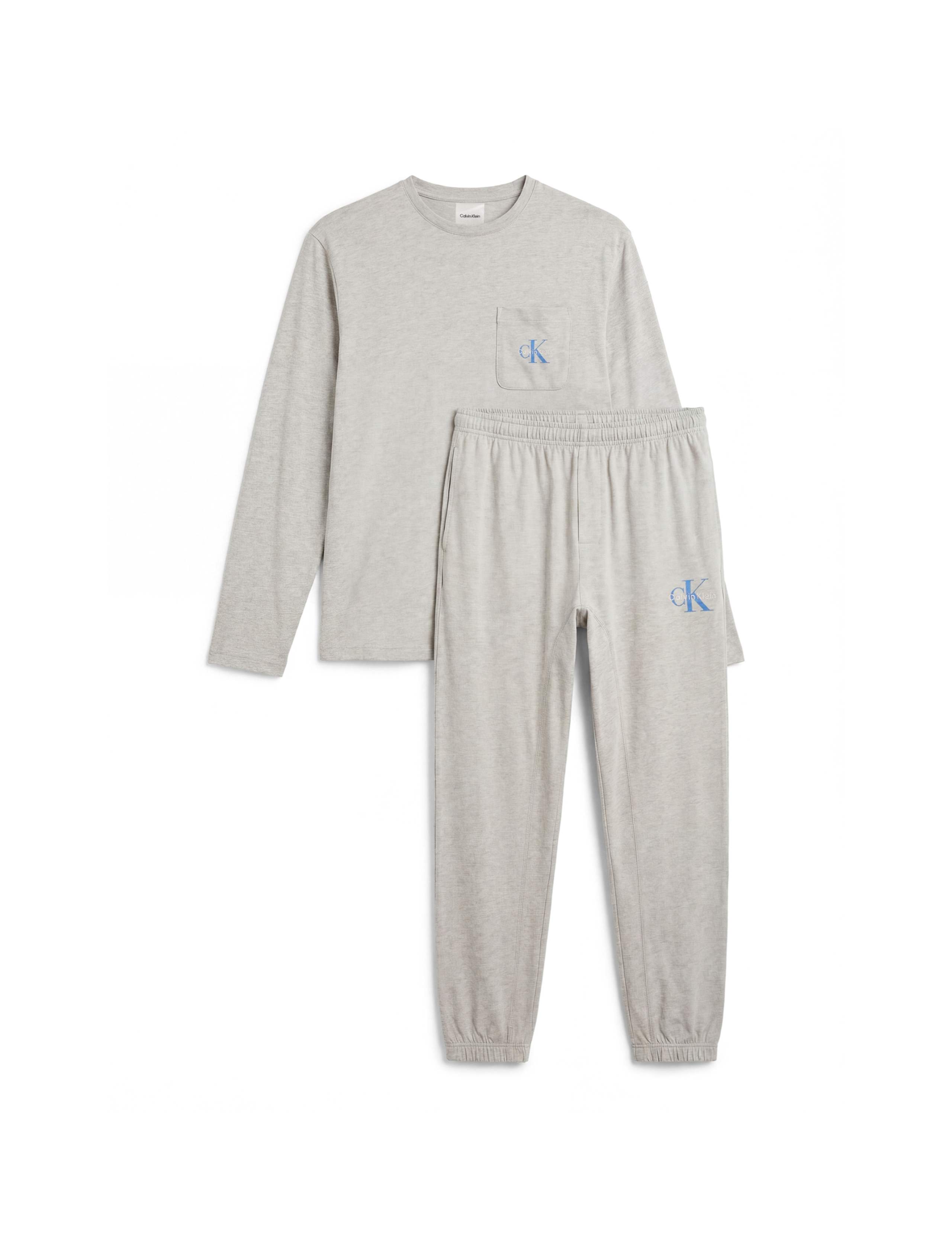 Cotton Rich Monogram Loungewear Set 2 of 6