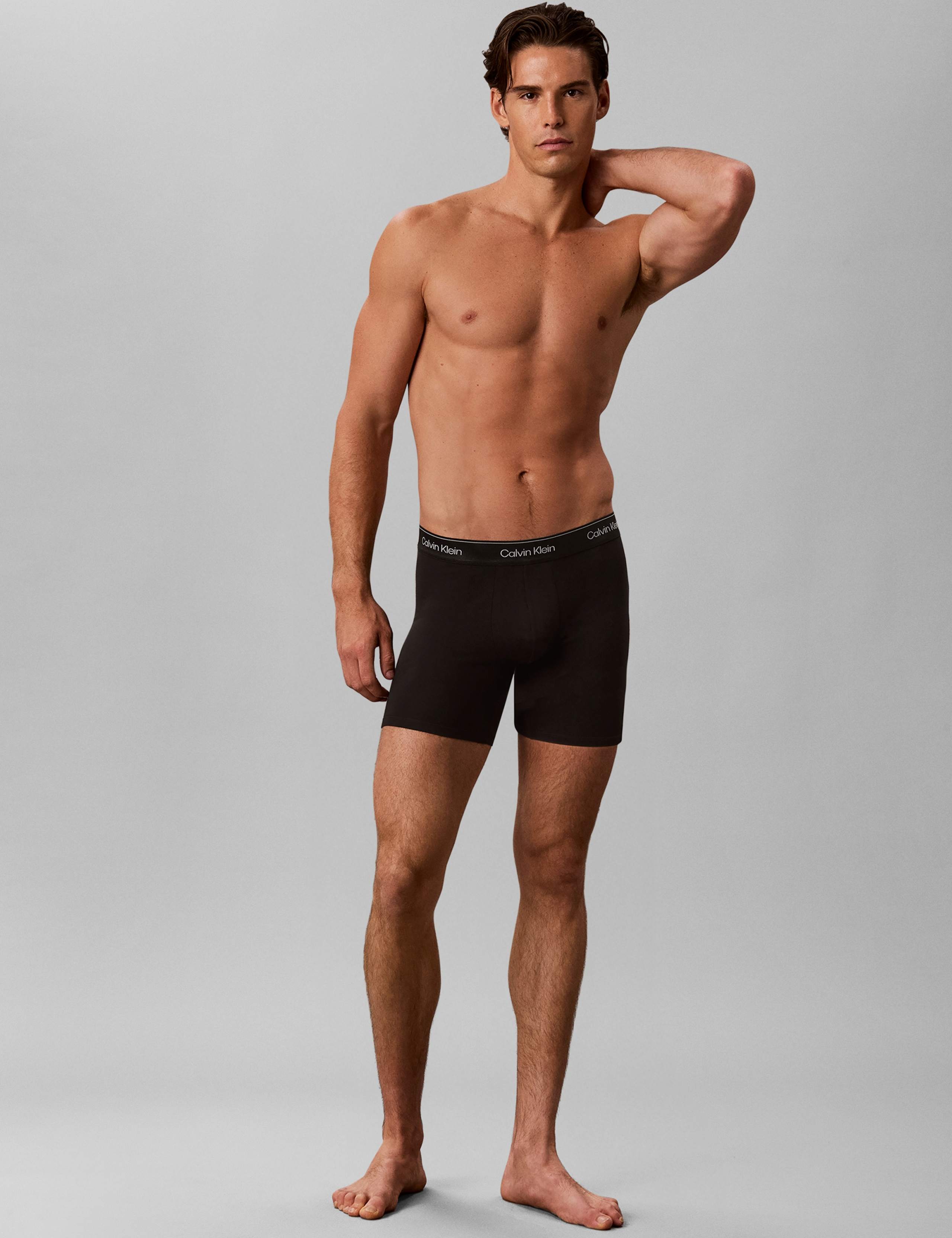 3 Pack Icon Cotton Rich Stretch Boxers 2 of 6