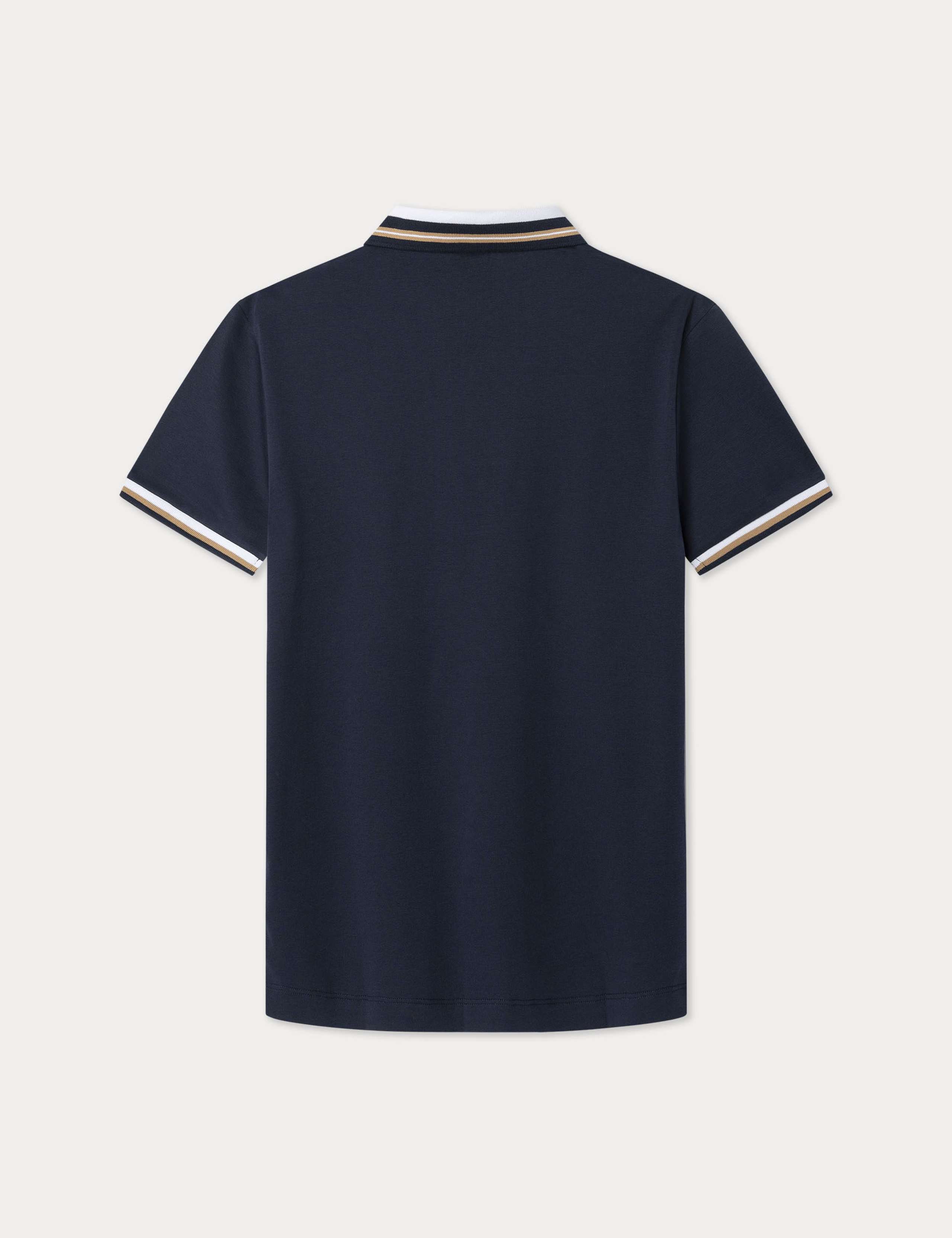 Pure Cotton Tipped Polo Shirt 2 of 2