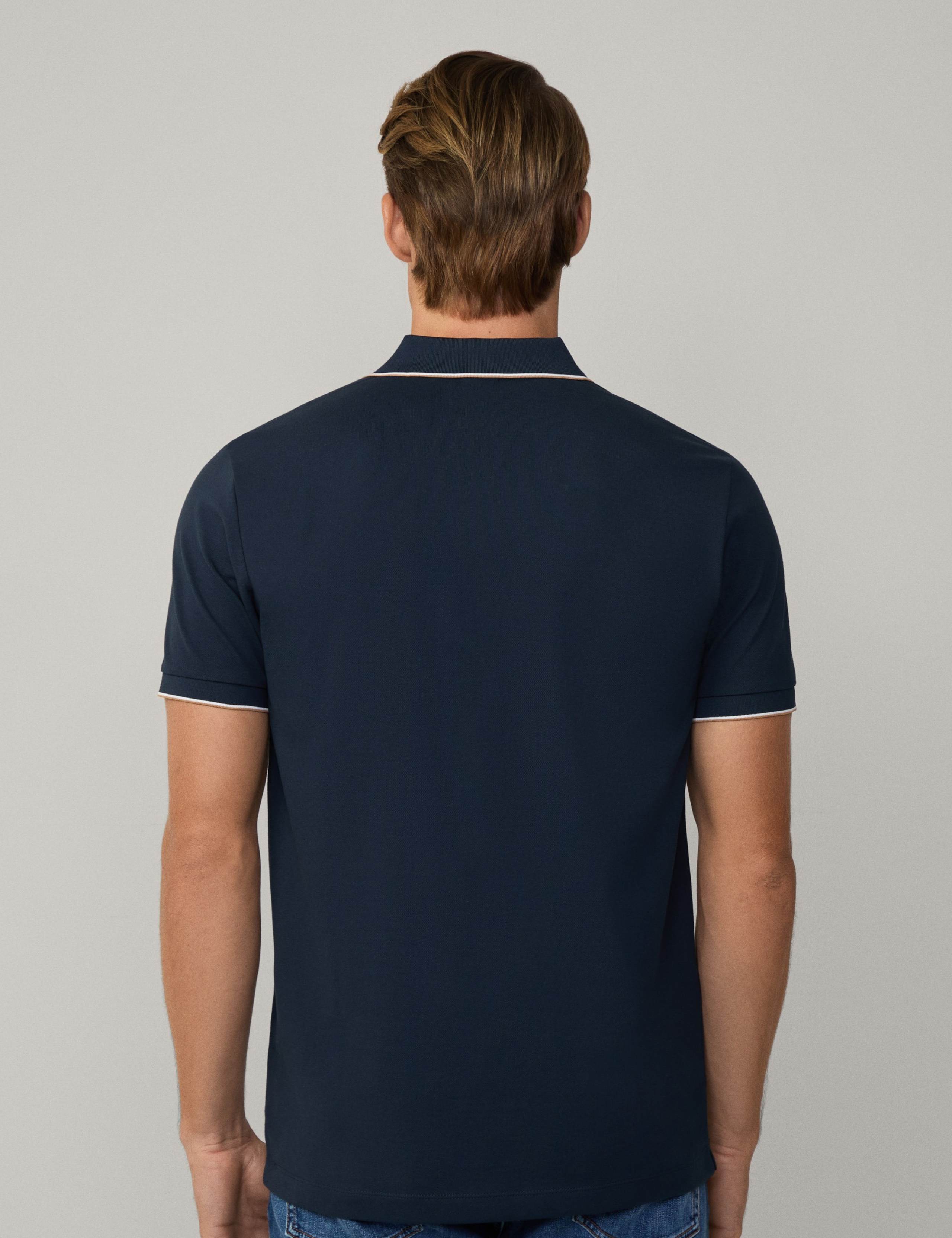Cotton Rich Tipped Polo Shirt 4 of 5