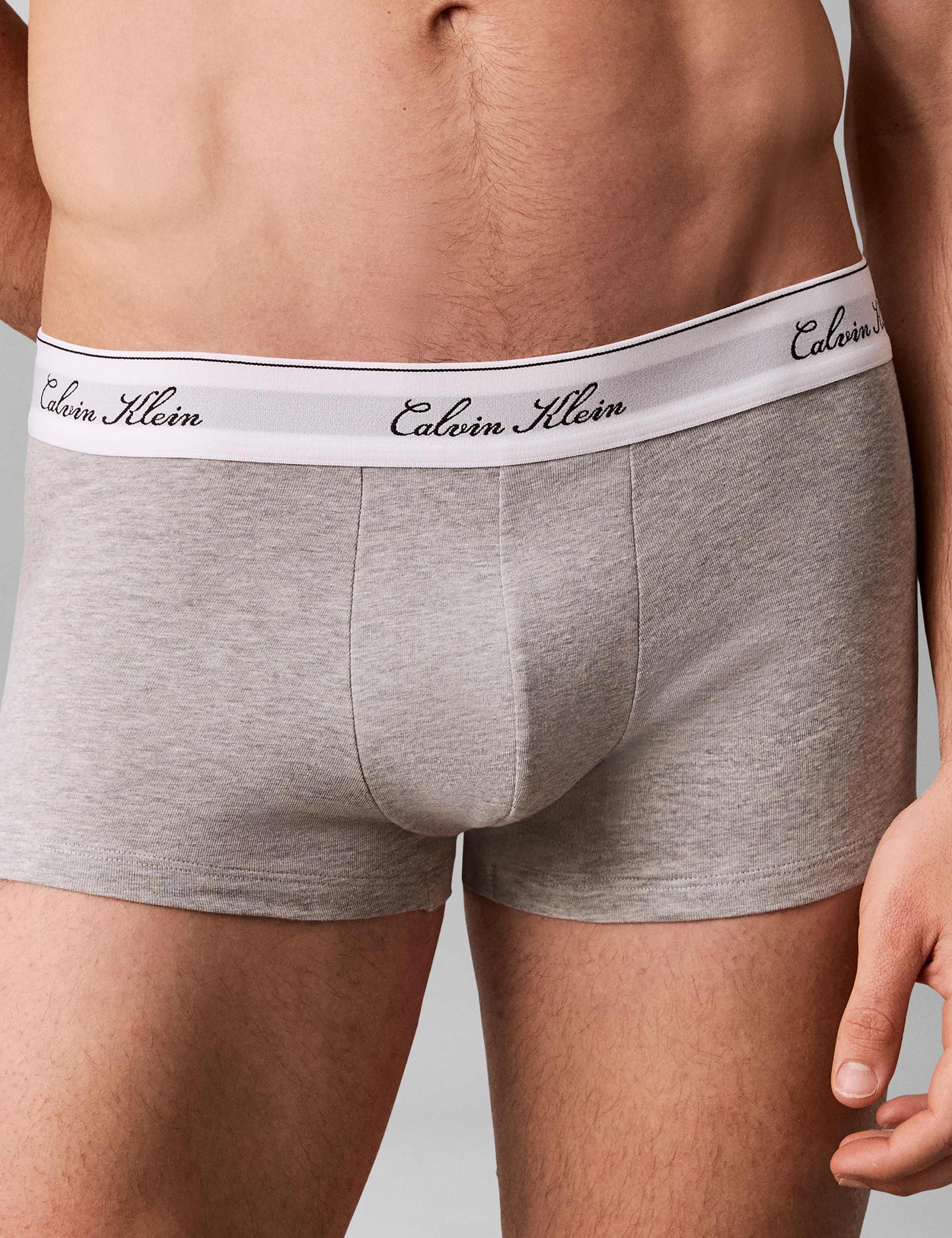 3 Pack Icon Cotton Stretch Low Rise Trunks 6 of 6