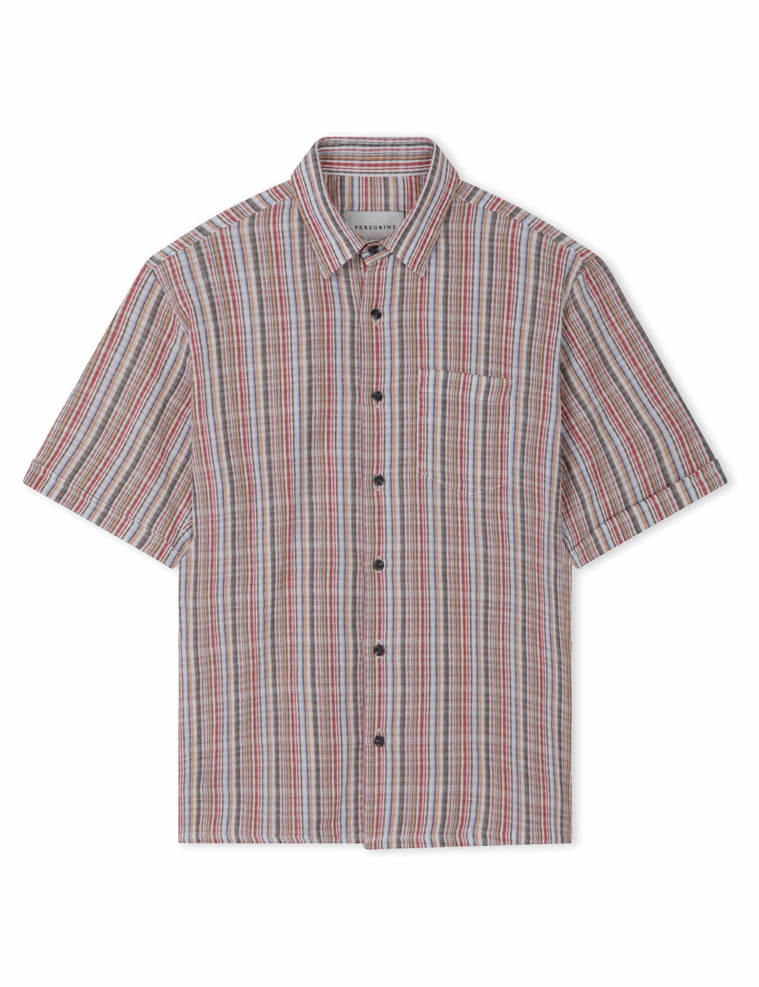Pure Cotton Striped Beach Shirt 2 of 6