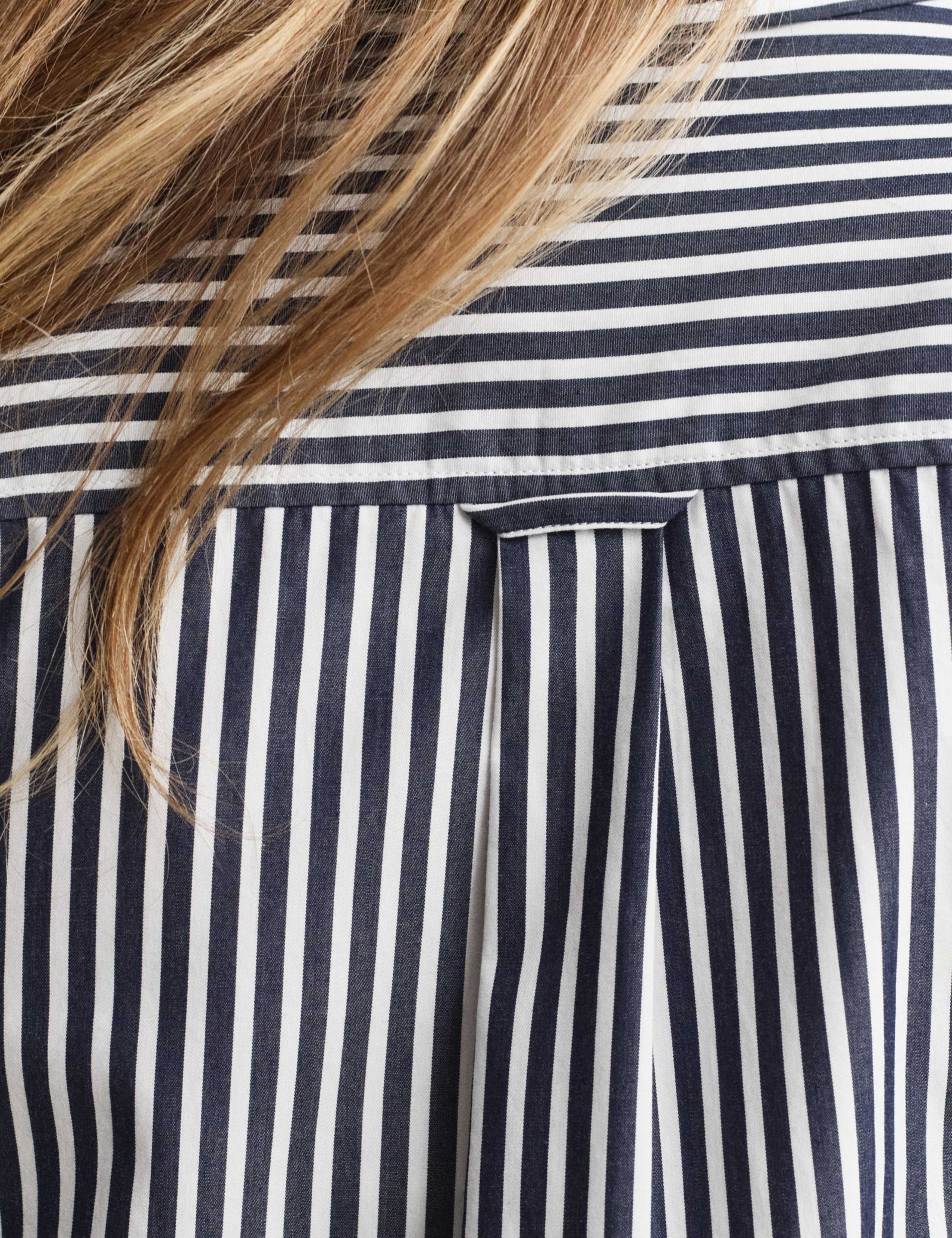 Pure Cotton Poplin Striped Shirt 7 of 7