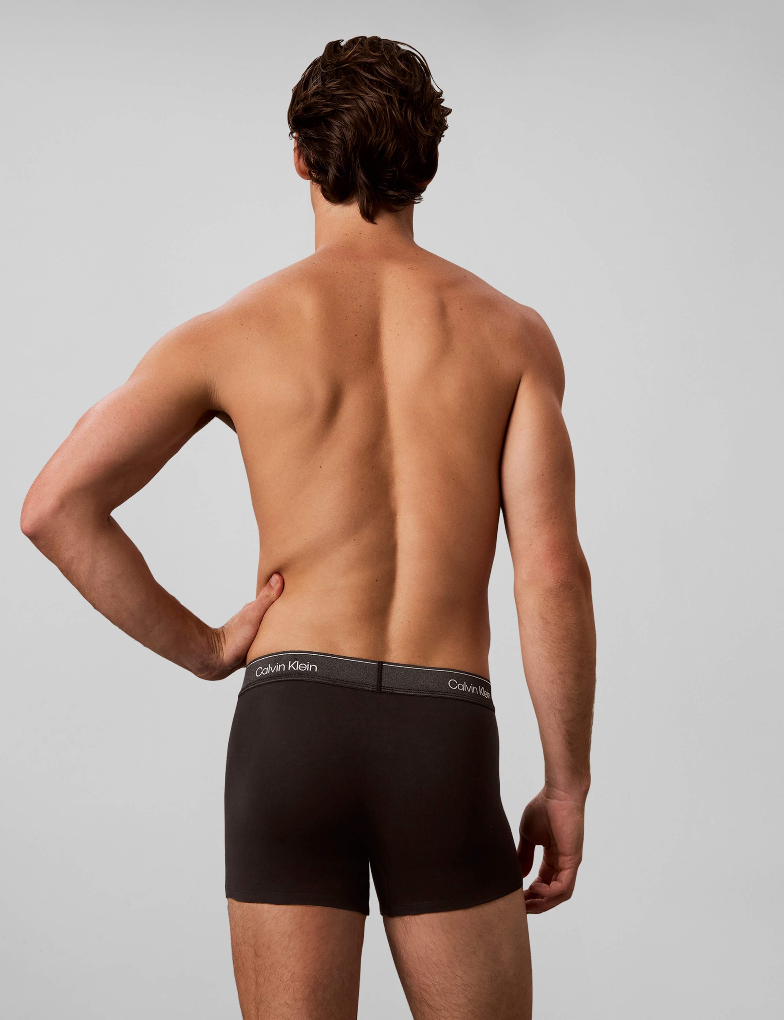 3 Pack Icon Cotton Rich Stretch Trunks 3 of 6