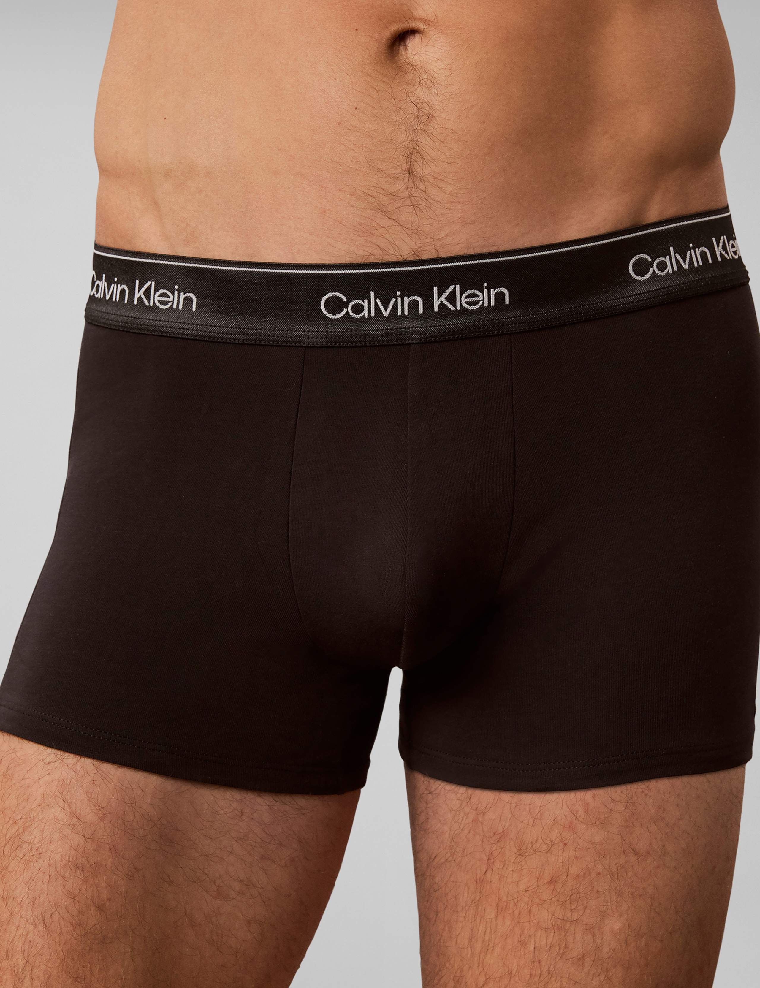 3 Pack Icon Cotton Rich Stretch Trunks 5 of 6