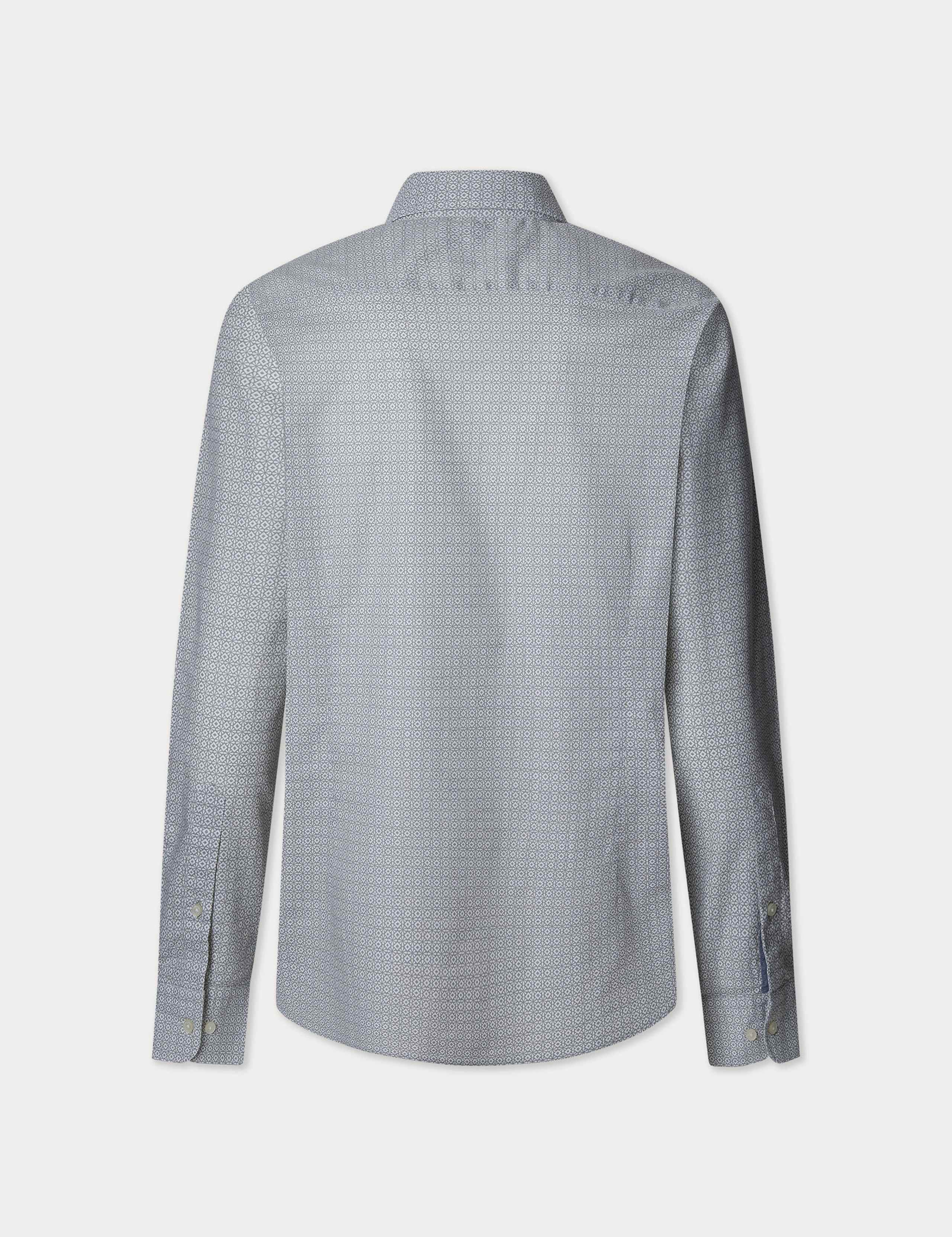 Pure Cotton Tiles Print Shirt 2 of 2