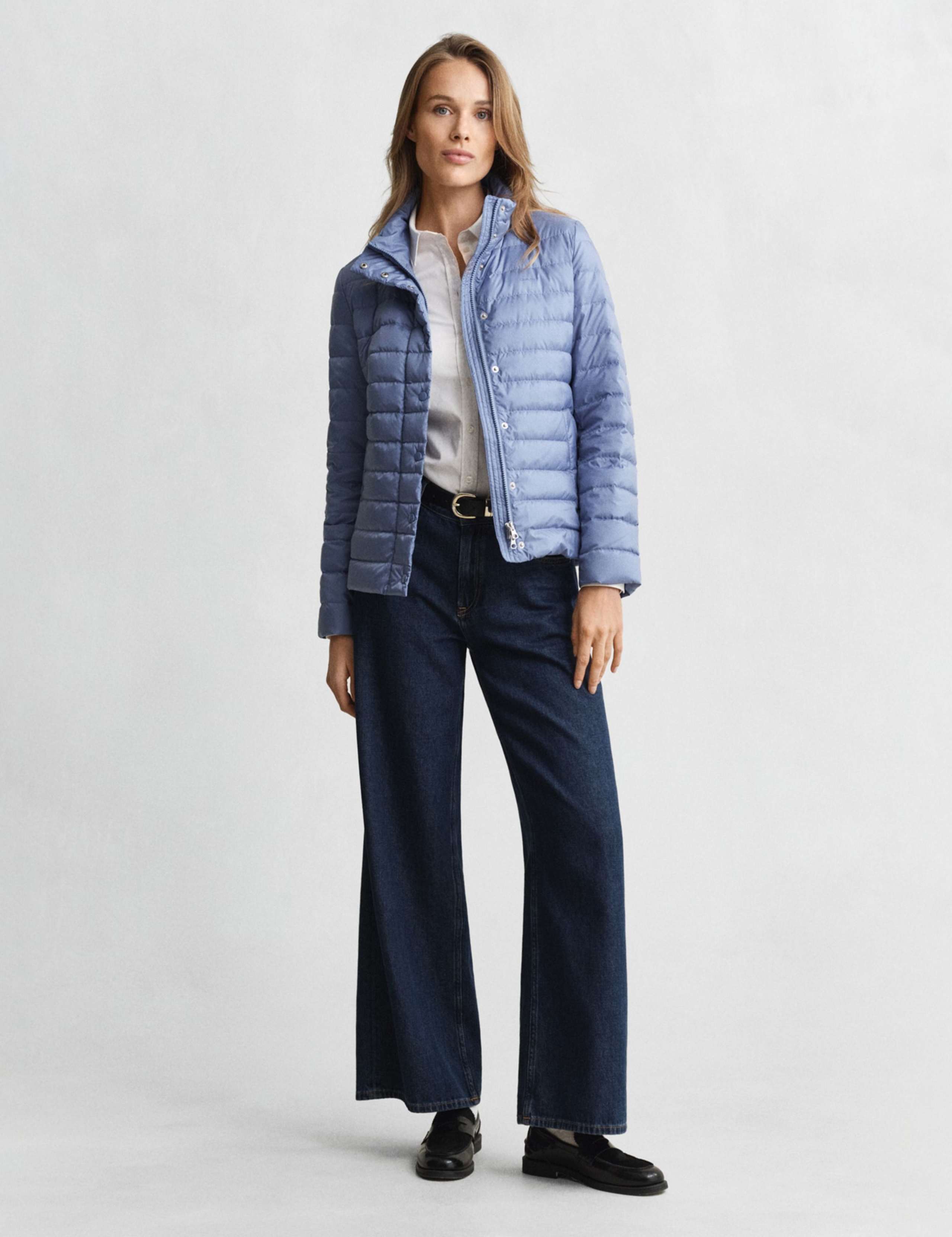 Feather & Down Lightweight Puffer Jacket 2 of 8