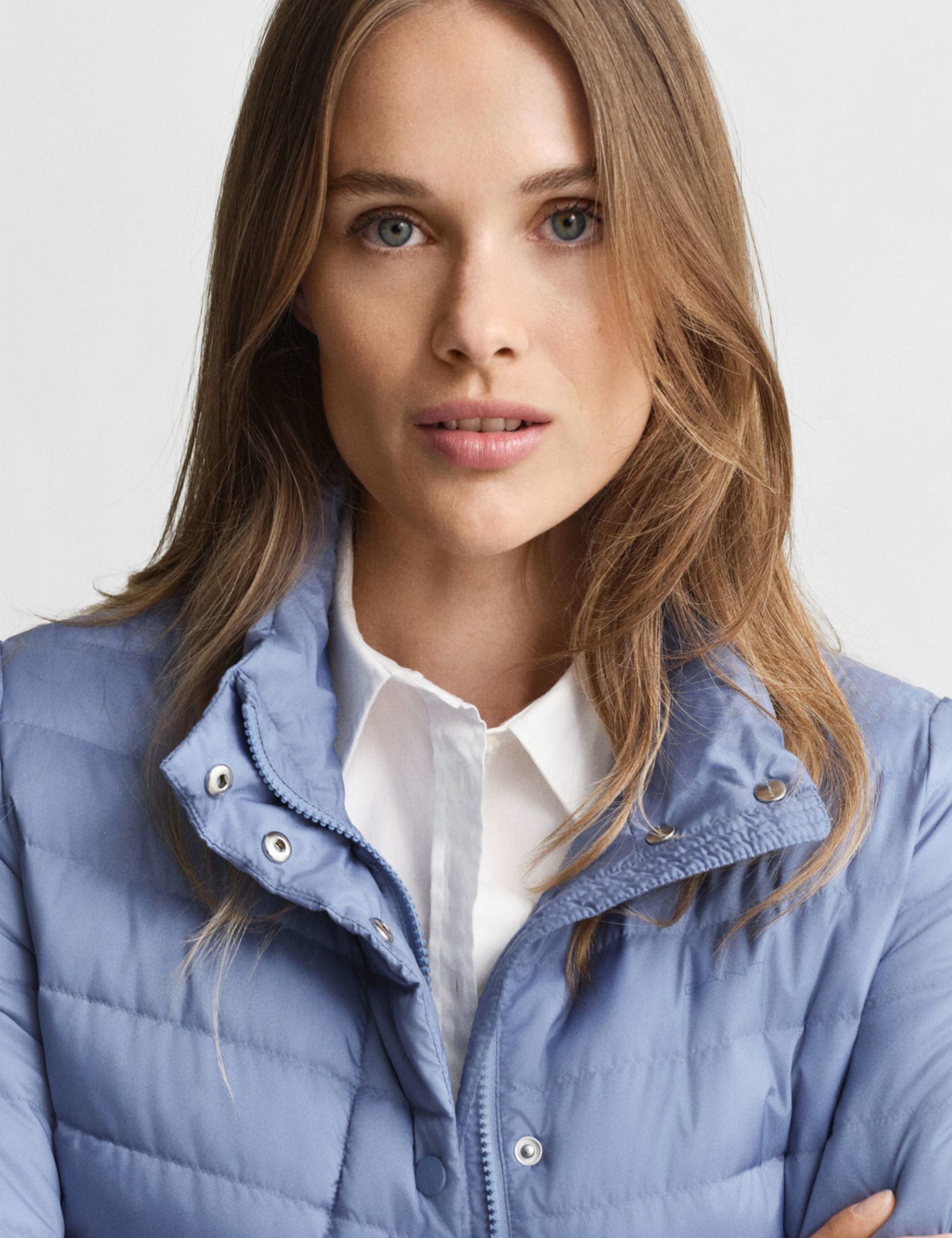 Feather & Down Lightweight Puffer Jacket 3 of 8