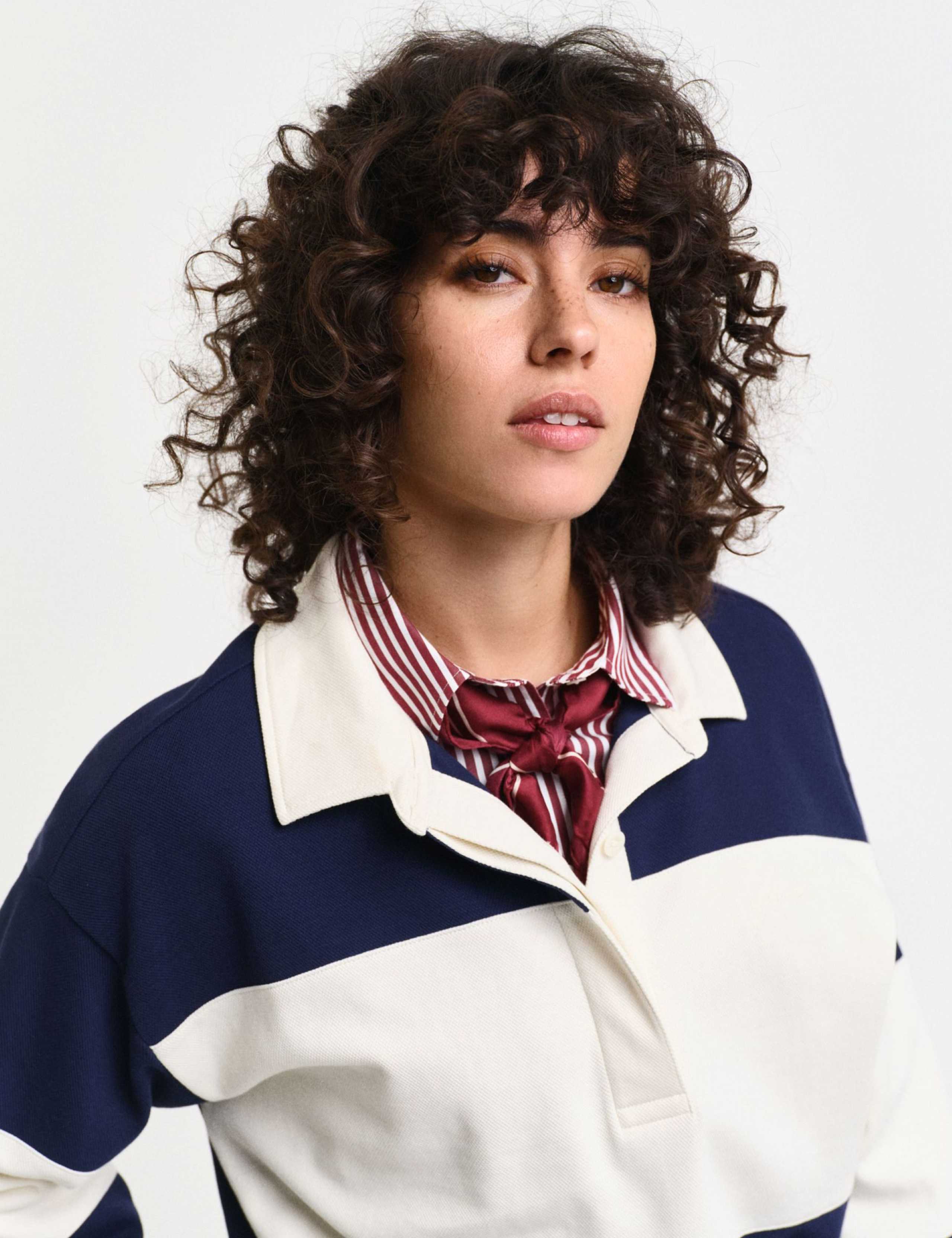 Pure Cotton Colour Block Rugby Top 4 of 5