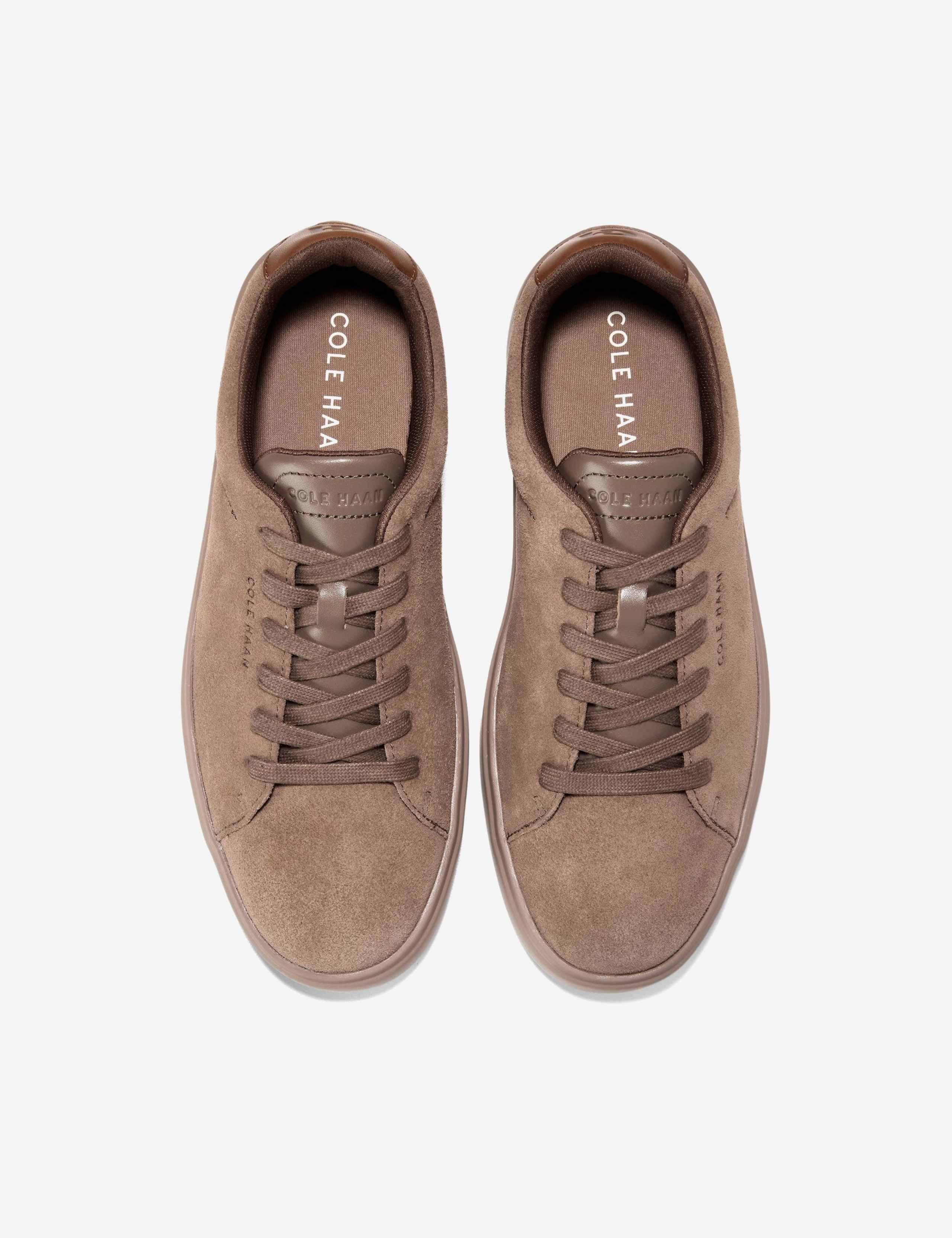 Grand Crosscourt Traveller Wide Fit Leather Lace Up Trainers 2 of 6