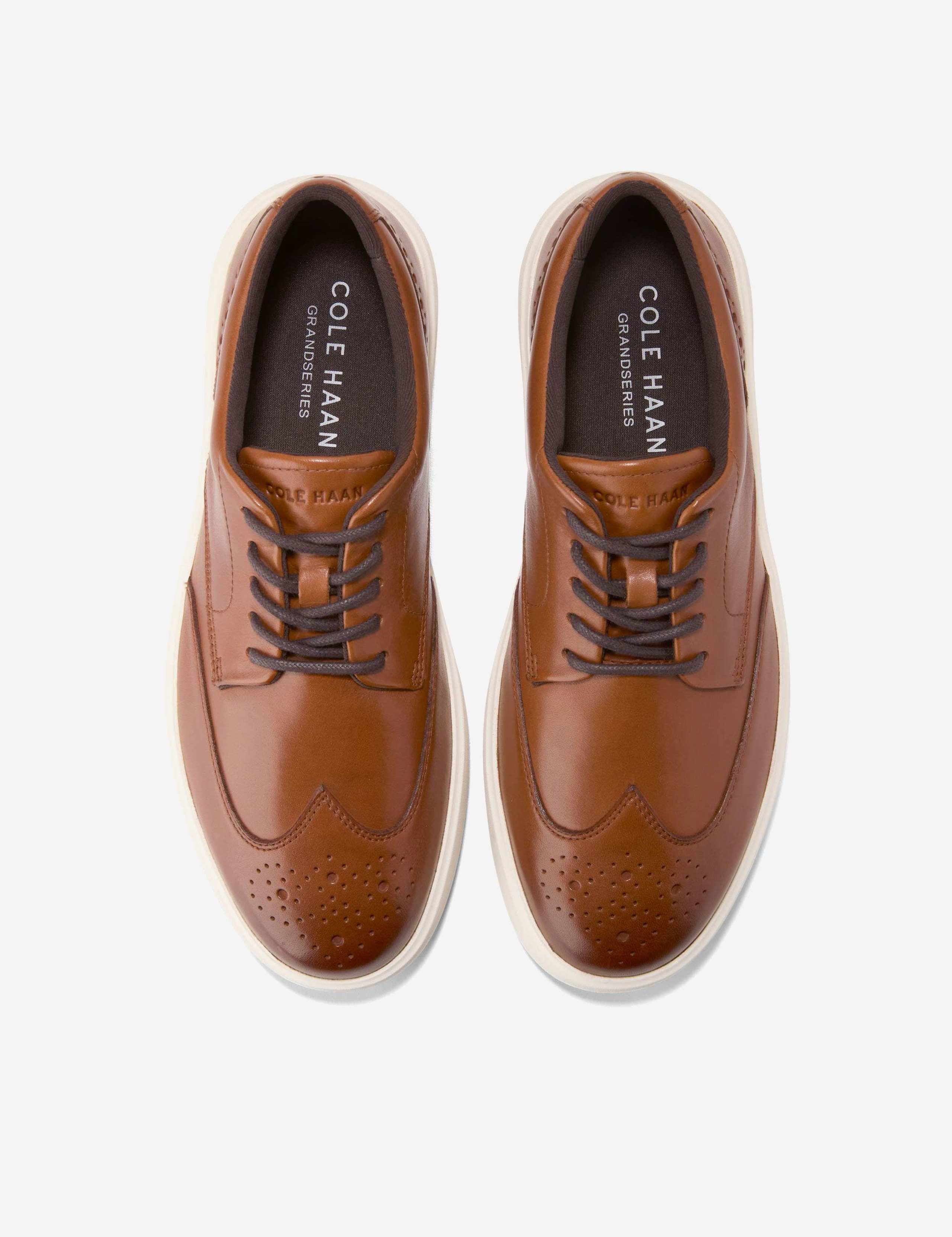 Grand Crosscourt Daily Wingtip Leather Trainers 2 of 6