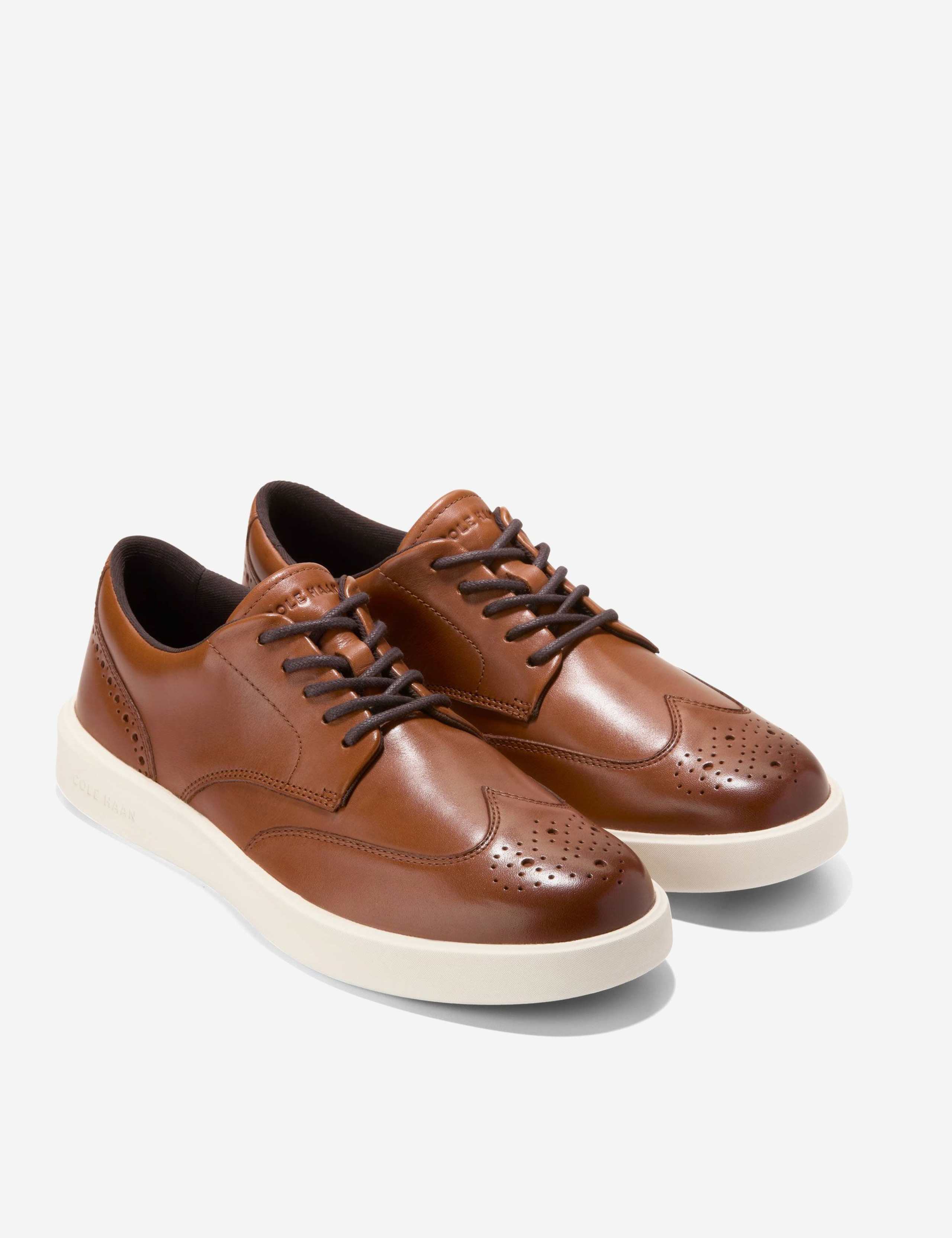 Grand Crosscourt Daily Wingtip Leather Trainers 3 of 6