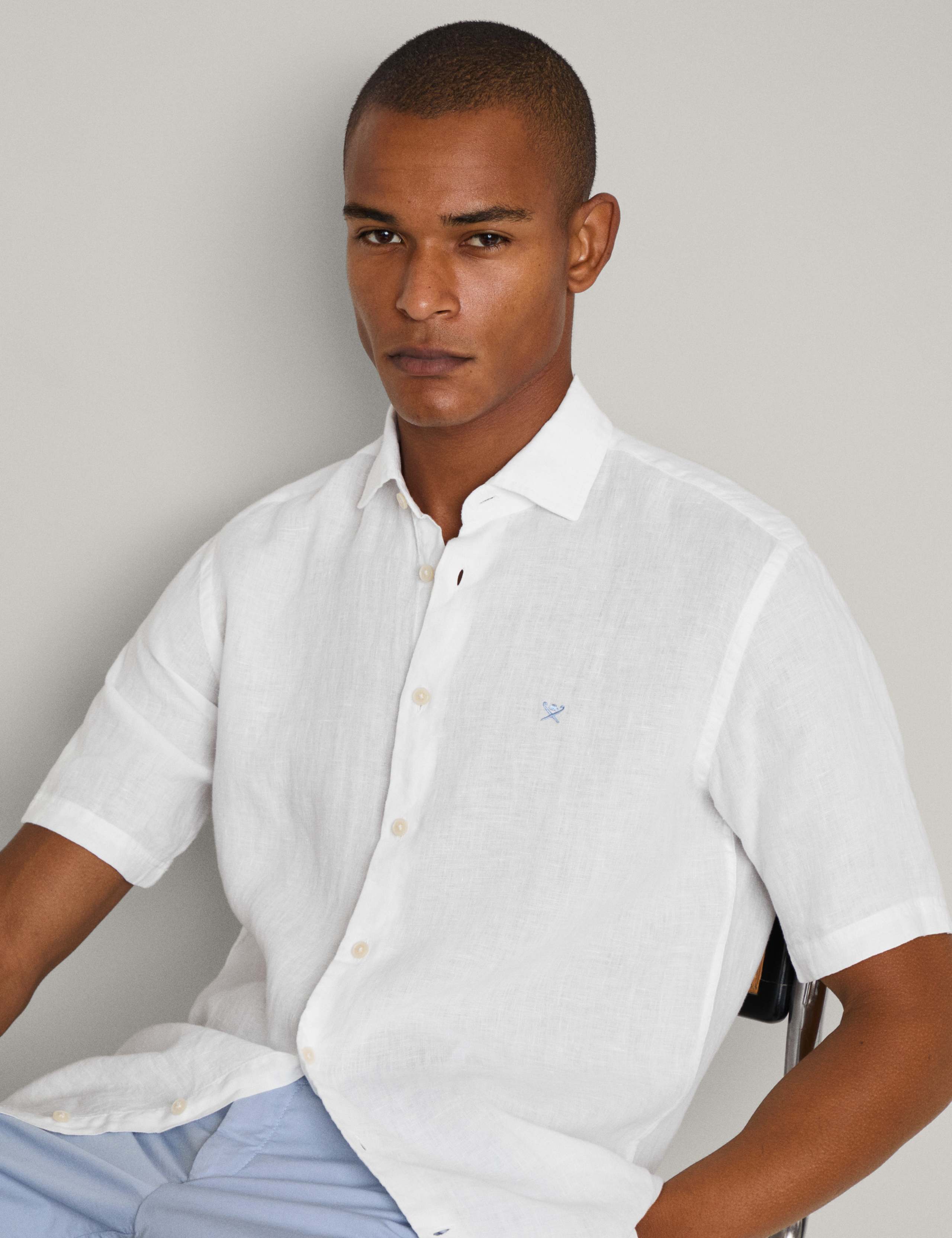 Pure Linen Short Sleeve Shirt 2 of 4