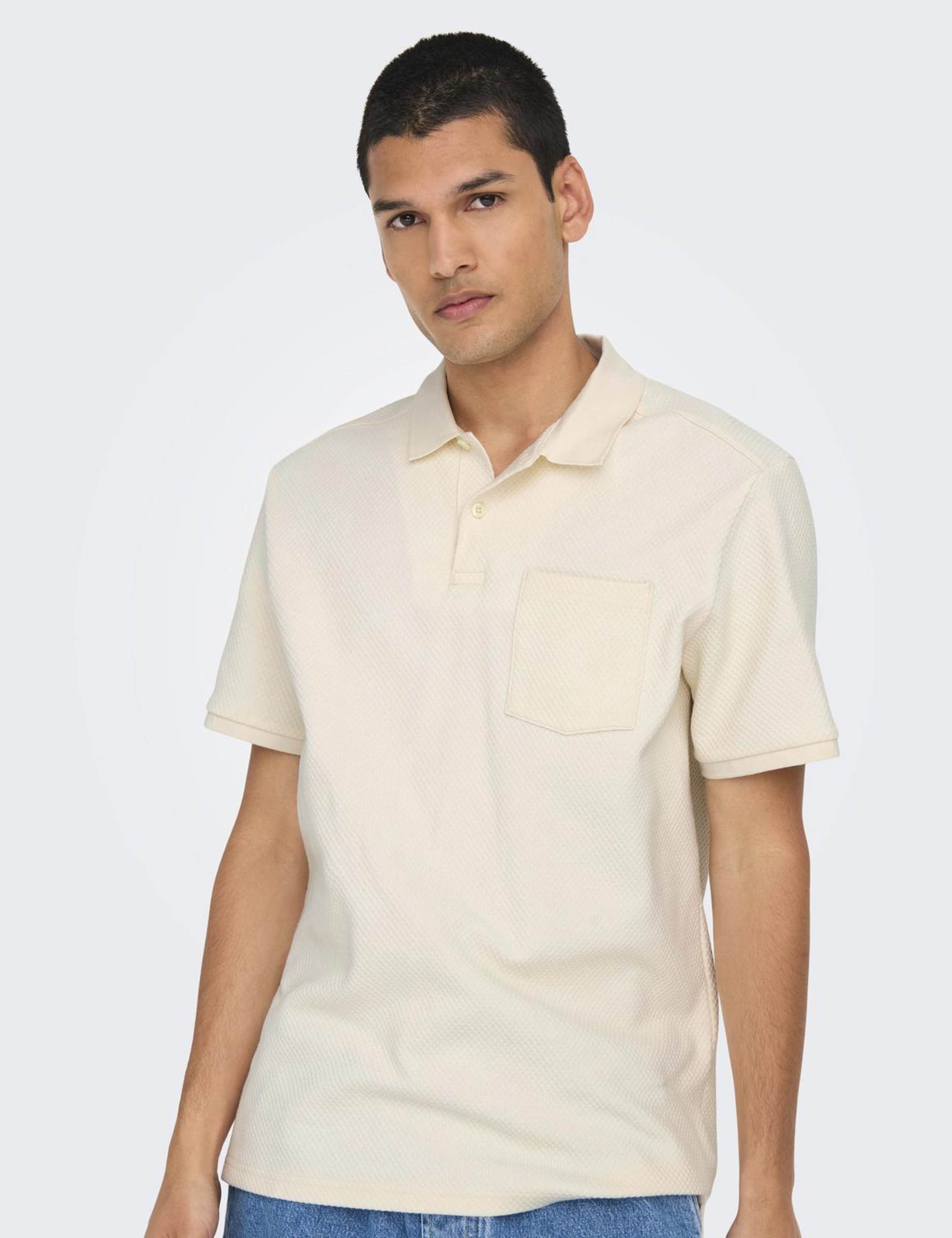 Cotton Rich Textured Polo Shirt 4 of 6