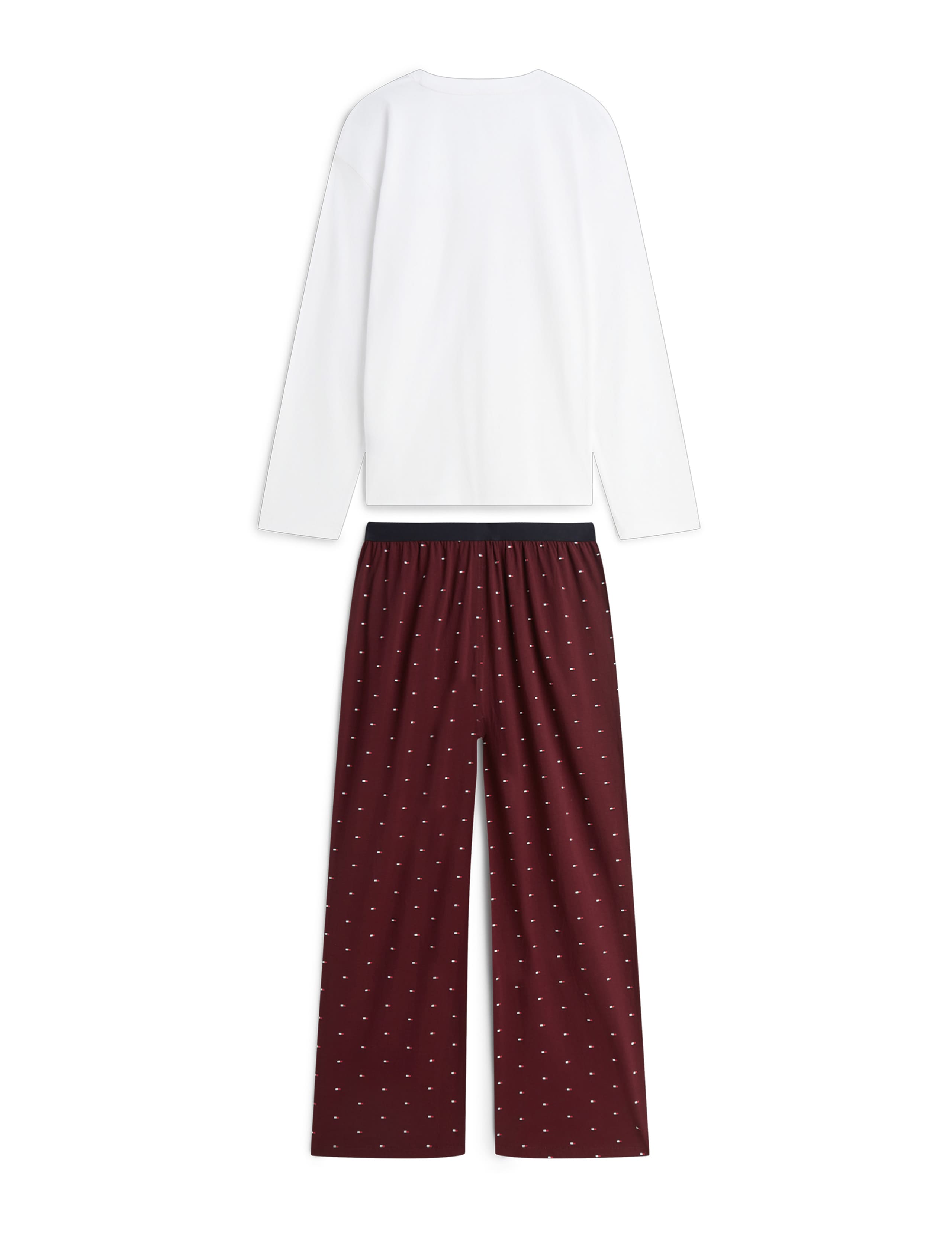 Pure Cotton Jersey Pyjama Set 2 of 5