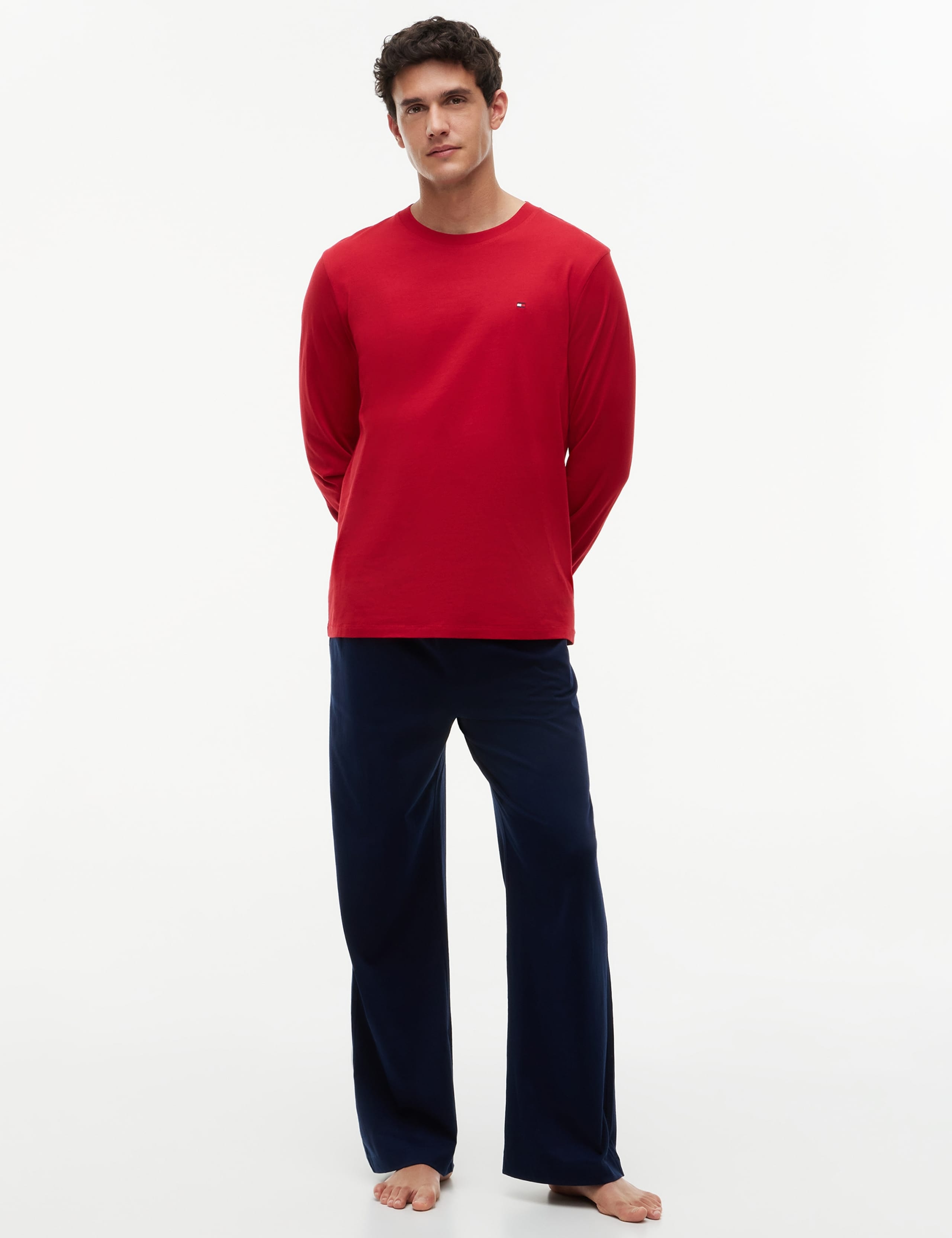 Signature Pure Cotton Jersey Pyjama Set 3 of 5