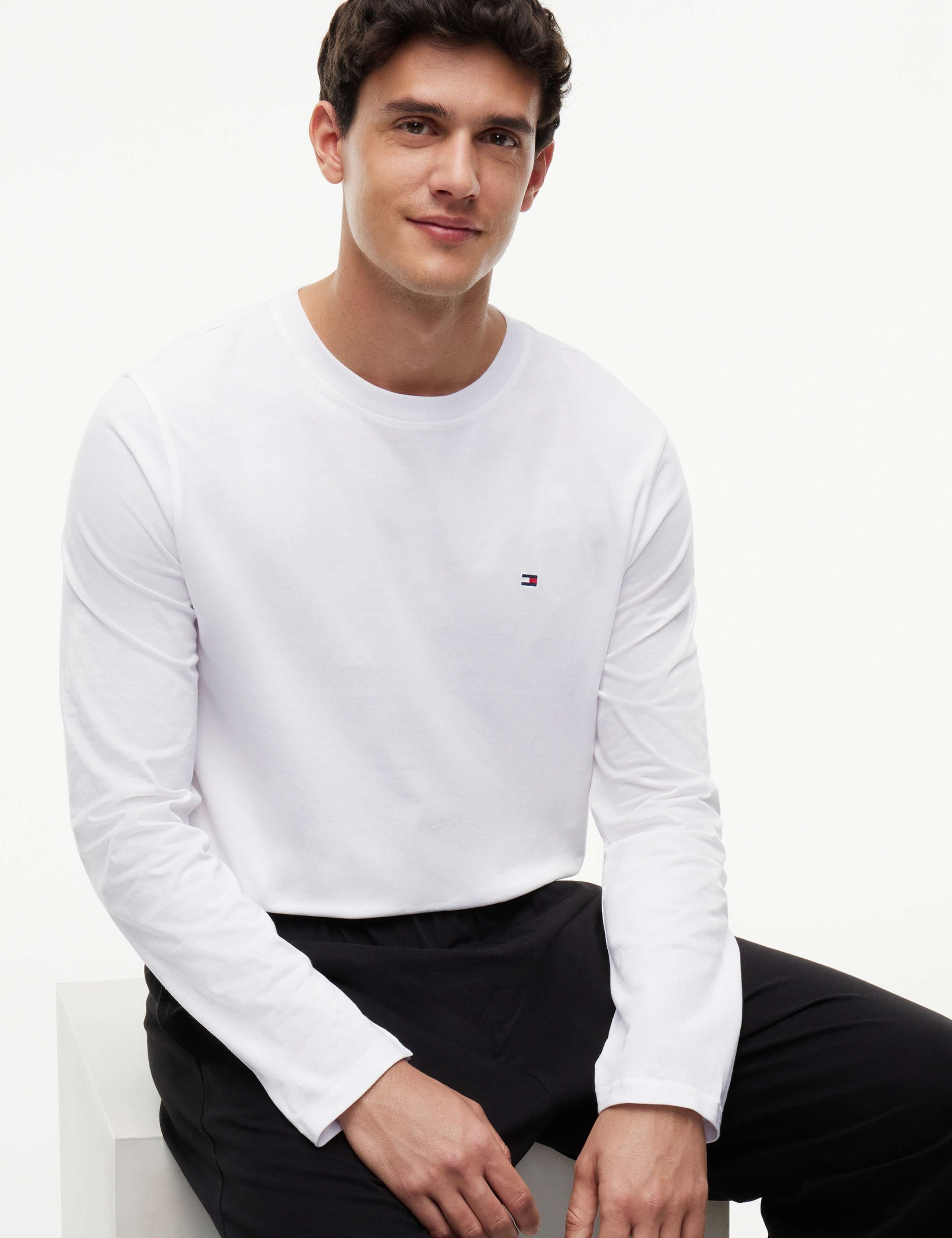 Signature Pure Cotton Jersey Pyjama Set 3 of 5