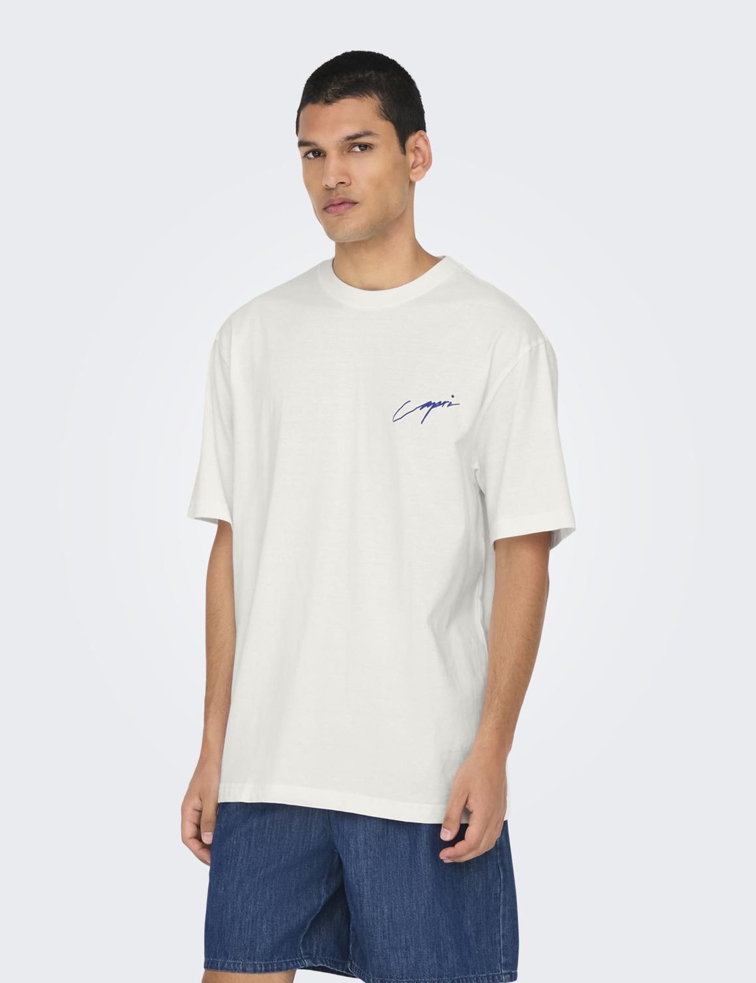 Pure Cotton Beach Graphic T-Shirt 3 of 6