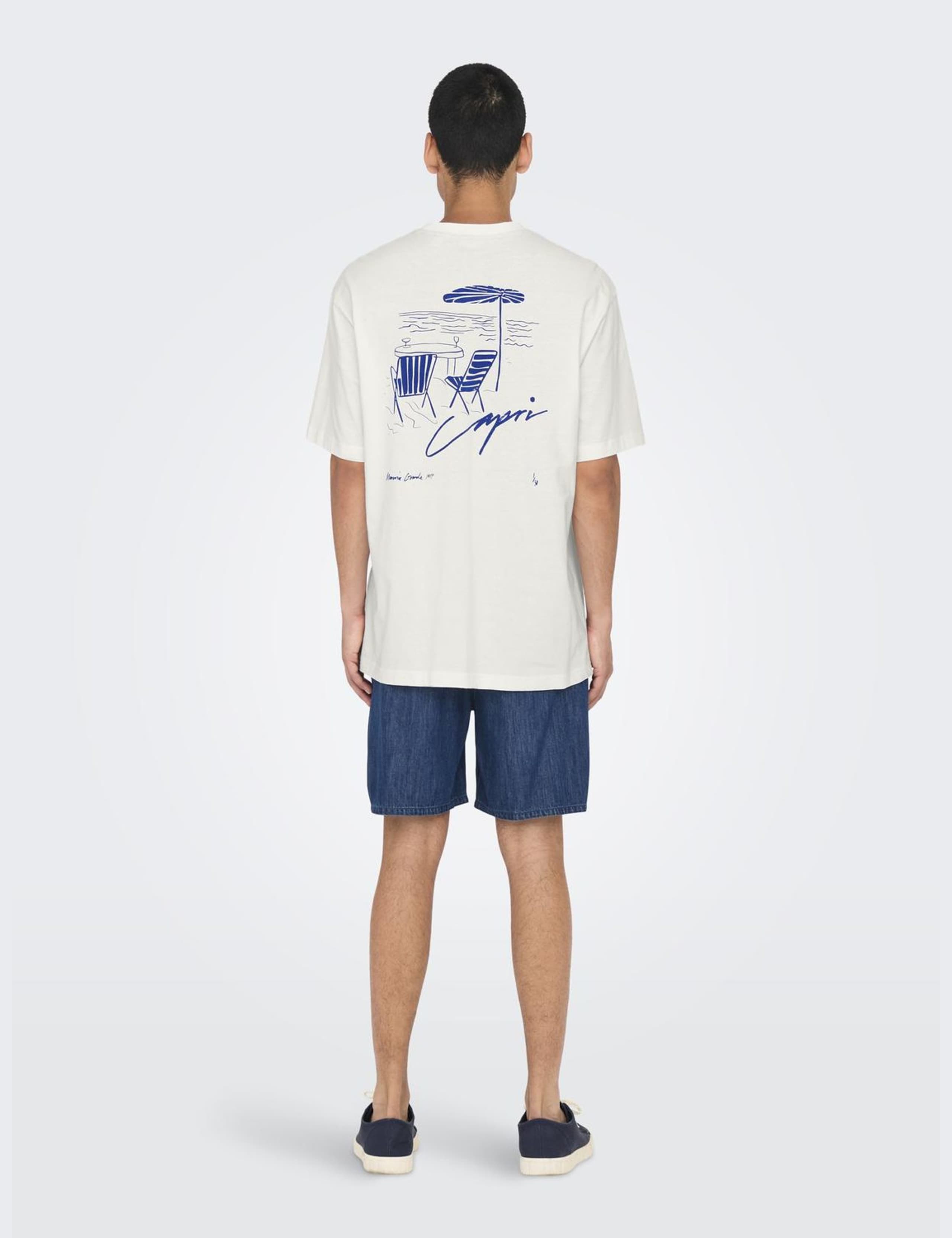 Pure Cotton Beach Graphic T-Shirt 5 of 6