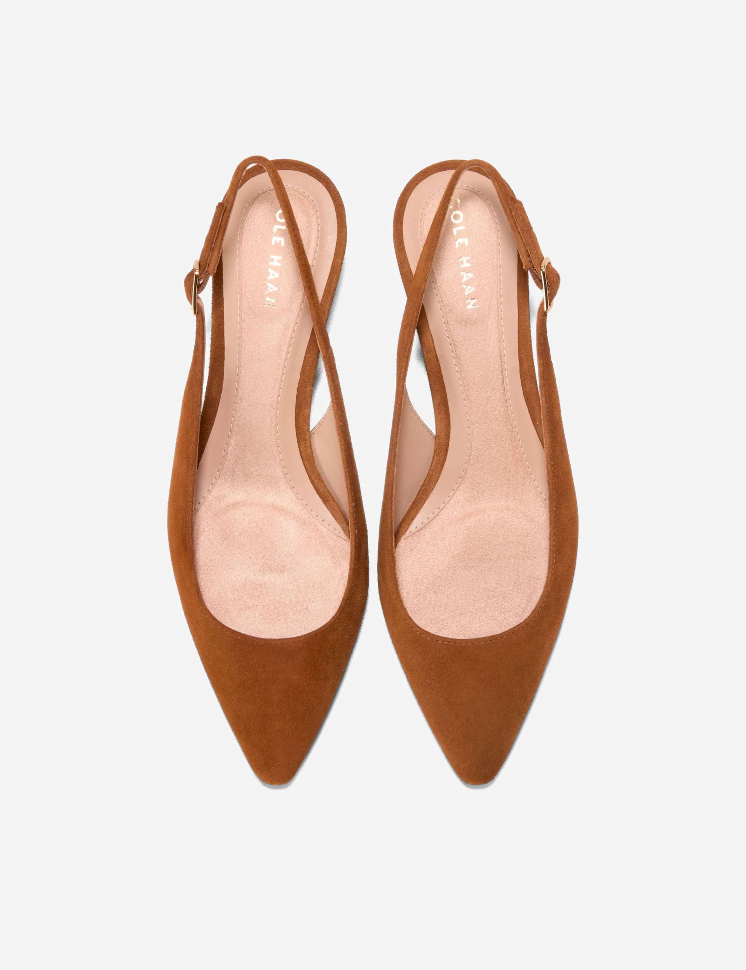Go-To Jocelyn Suede Slingback Court Shoes 2 of 6