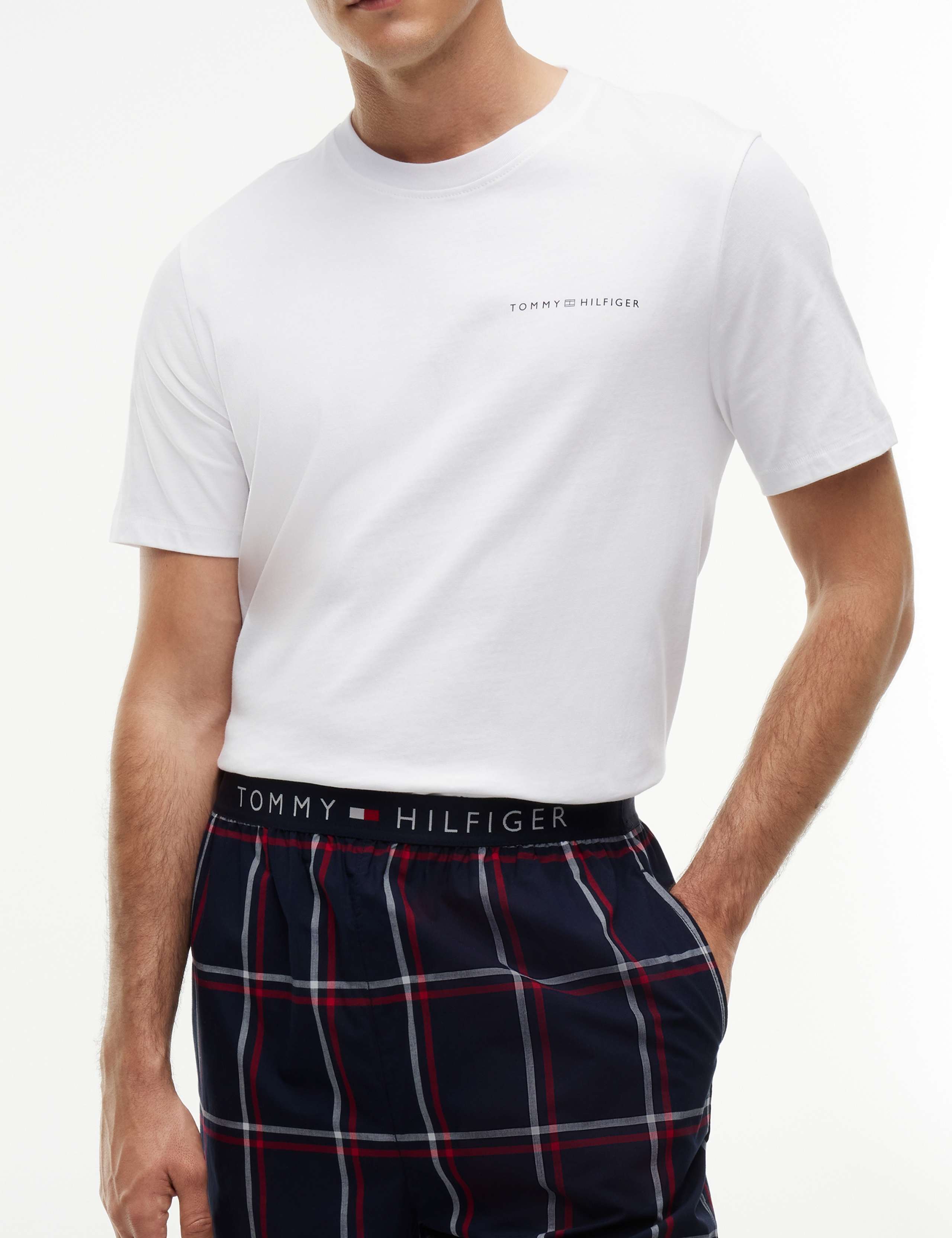 Original Pure Cotton Checked Pyjama Bottoms 5 of 5